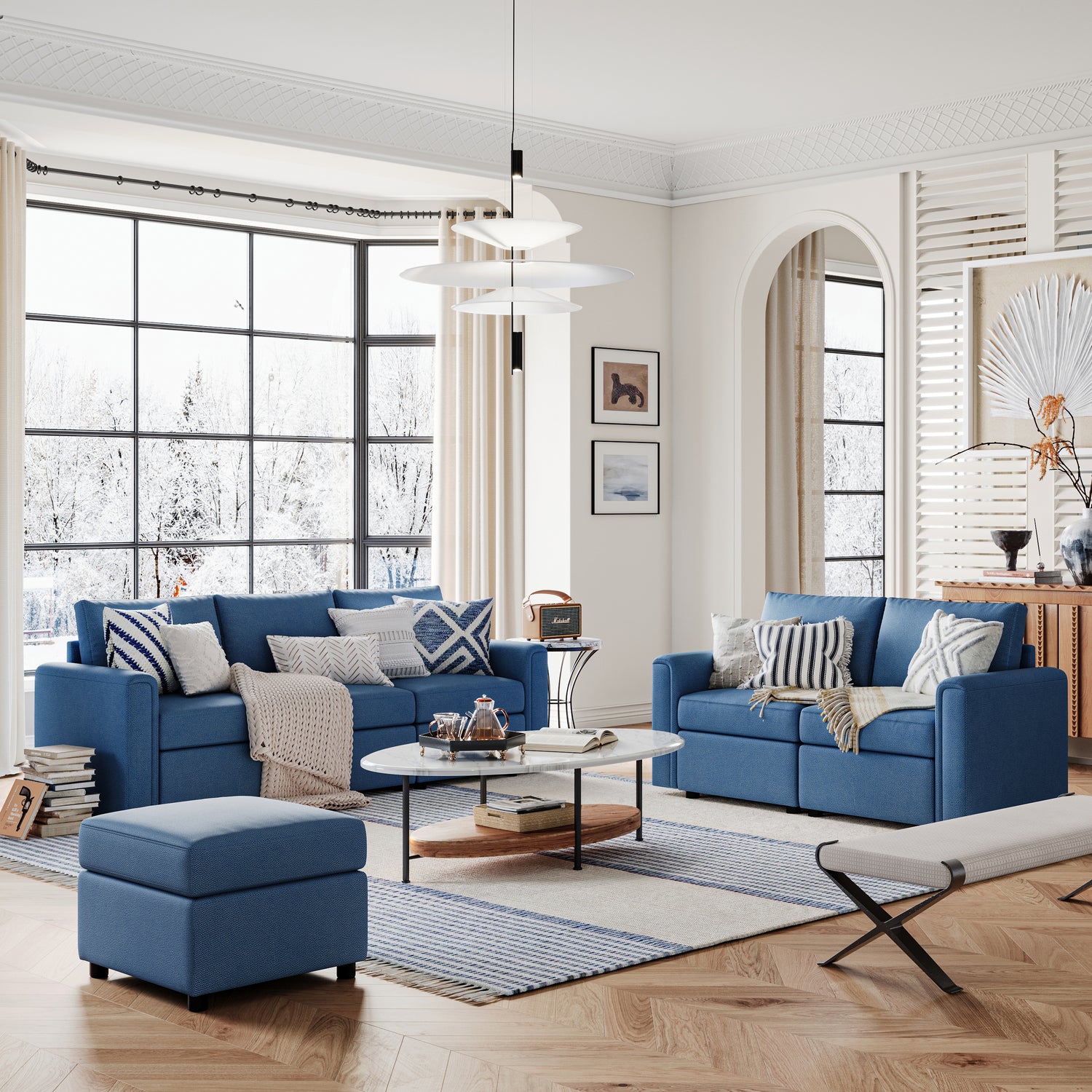 How to choose the modular sofa? RUBIK III VS RUBIK I - LINSY HOME