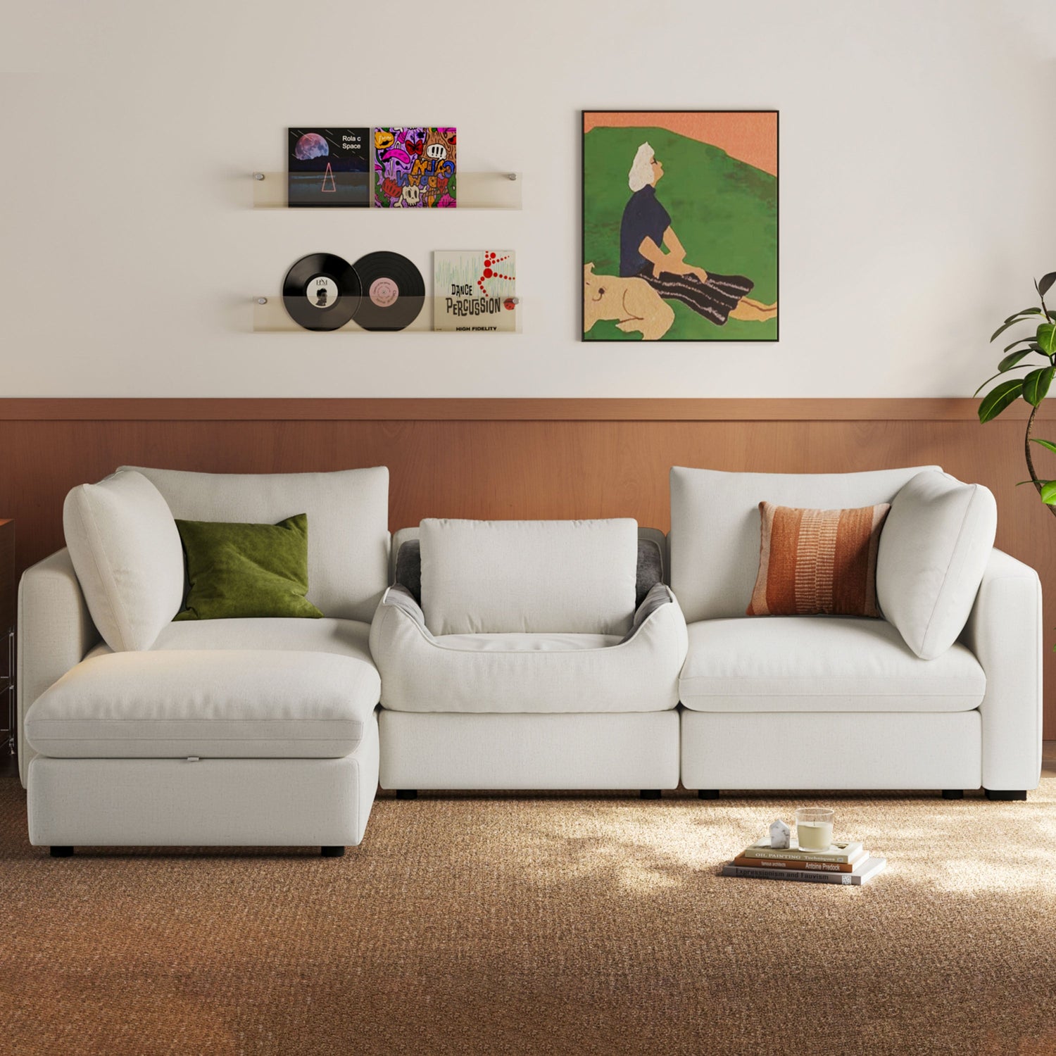 How to Refresh Your Living Room for Summer: Light, Breezy Styling Tips with the RUBIK V Modular Cloud Sofa