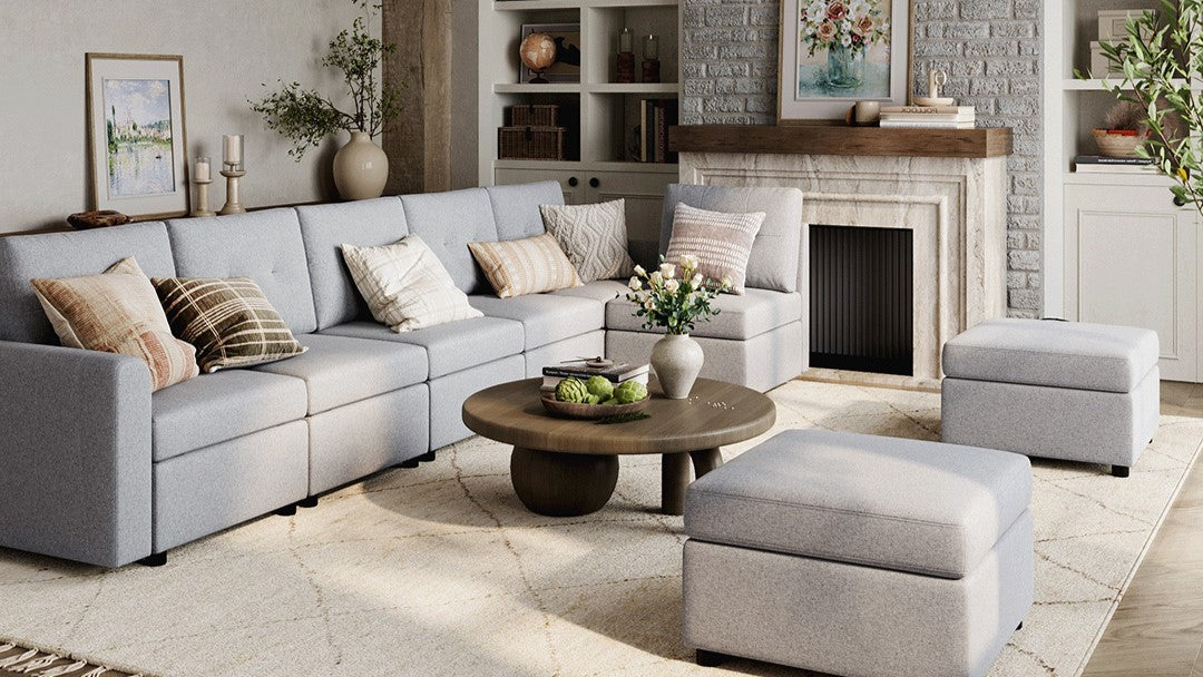 A Comprehensive Guide to Cleaning Your Fabric Modular Sofa - LINSY HOME