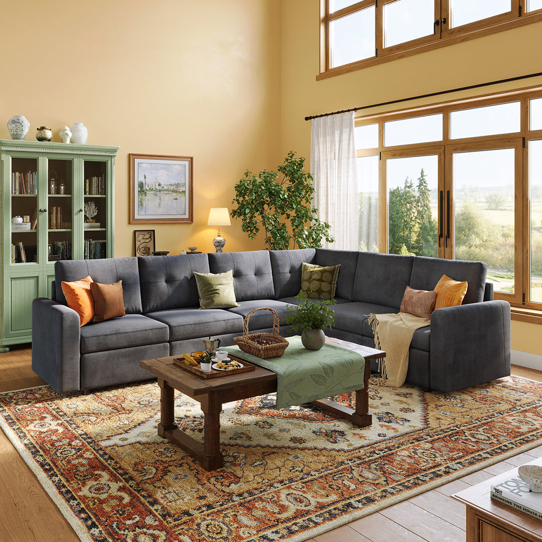 7 Common Living Room Layout Mistakes: Are You Making These Modular Sofa Blunders? - LINSY HOME