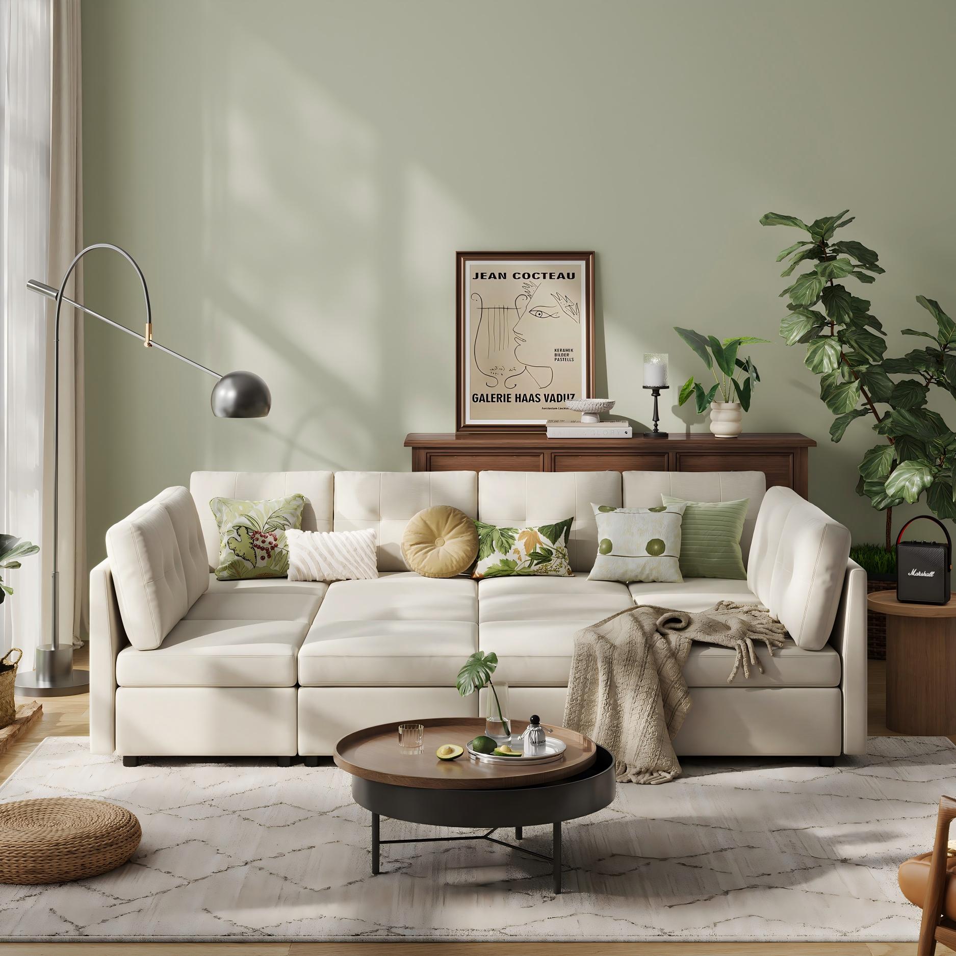Why RUBIK III’s Polylinen Modular Sofa is a Perfect Summer Choice