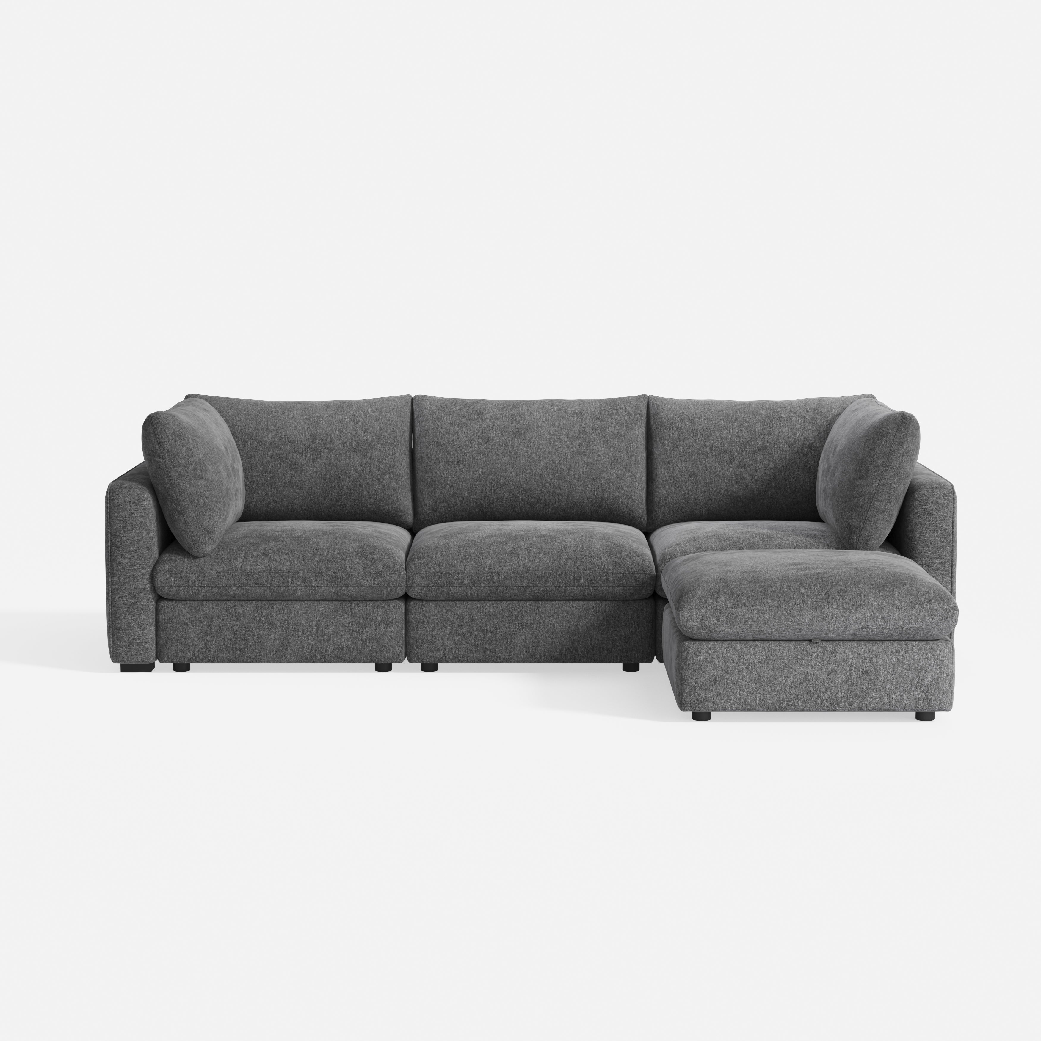 RUBIK V 3 Seats with Ottoman