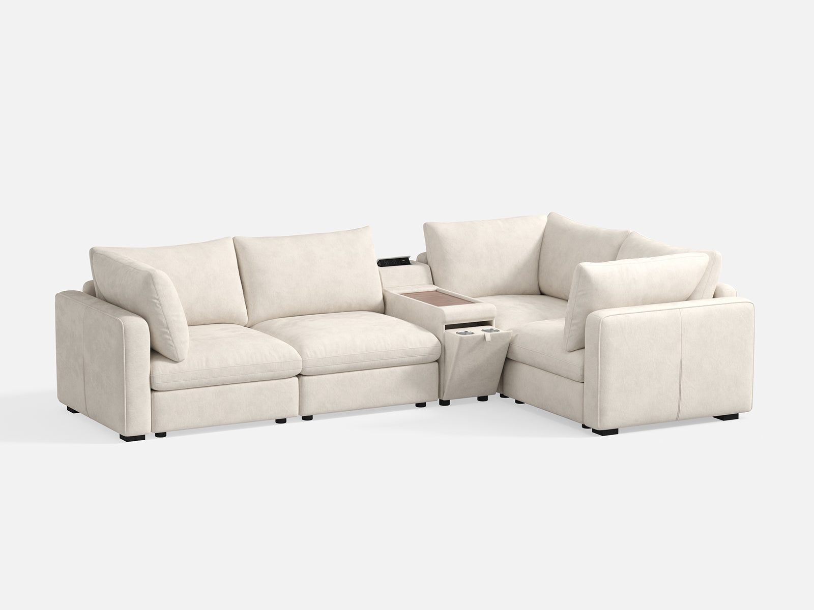 RUBIK V 3 Seats with Corner & Console