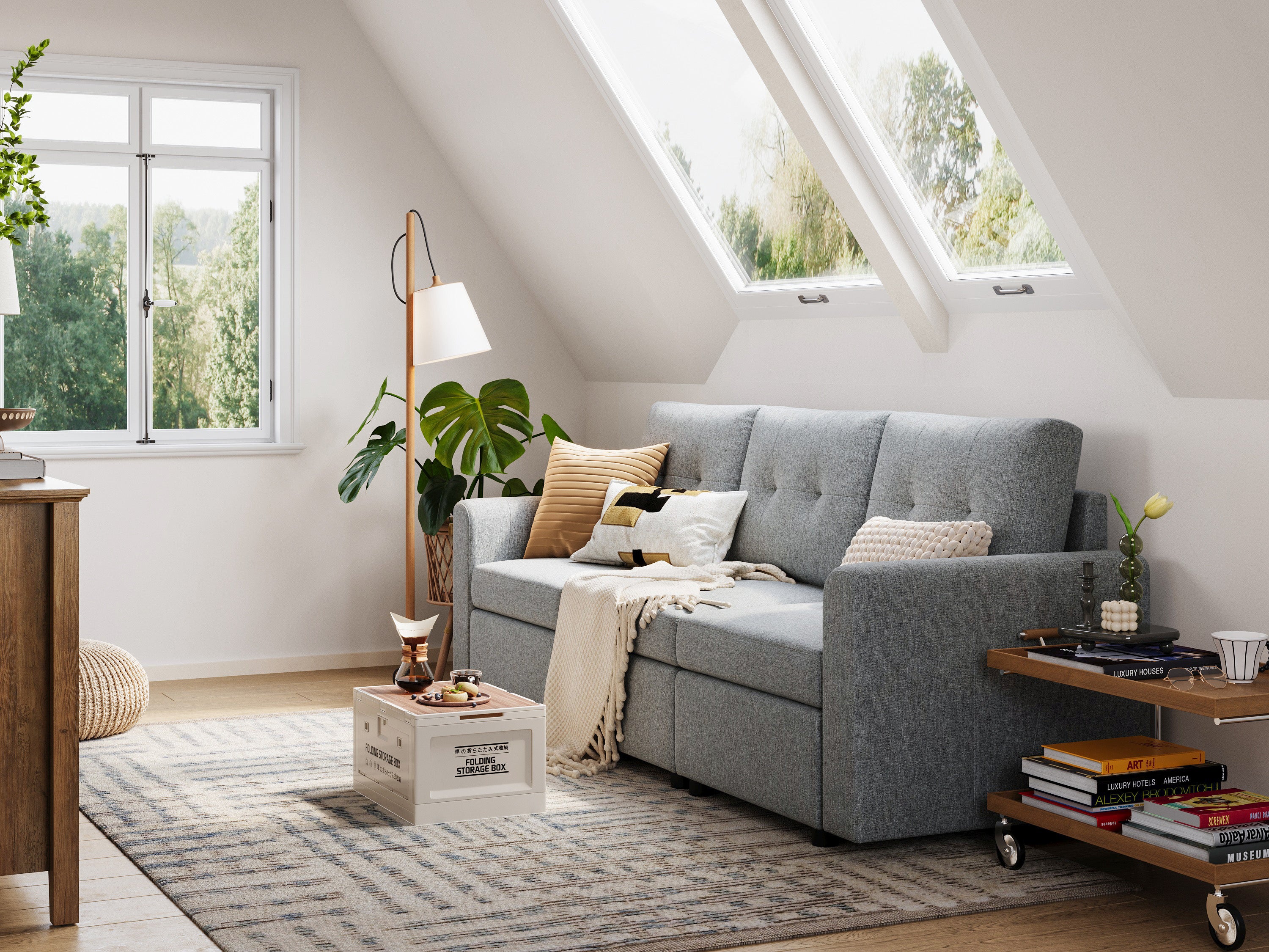RUBIK III 3 Seats Sofa - LINSY HOME