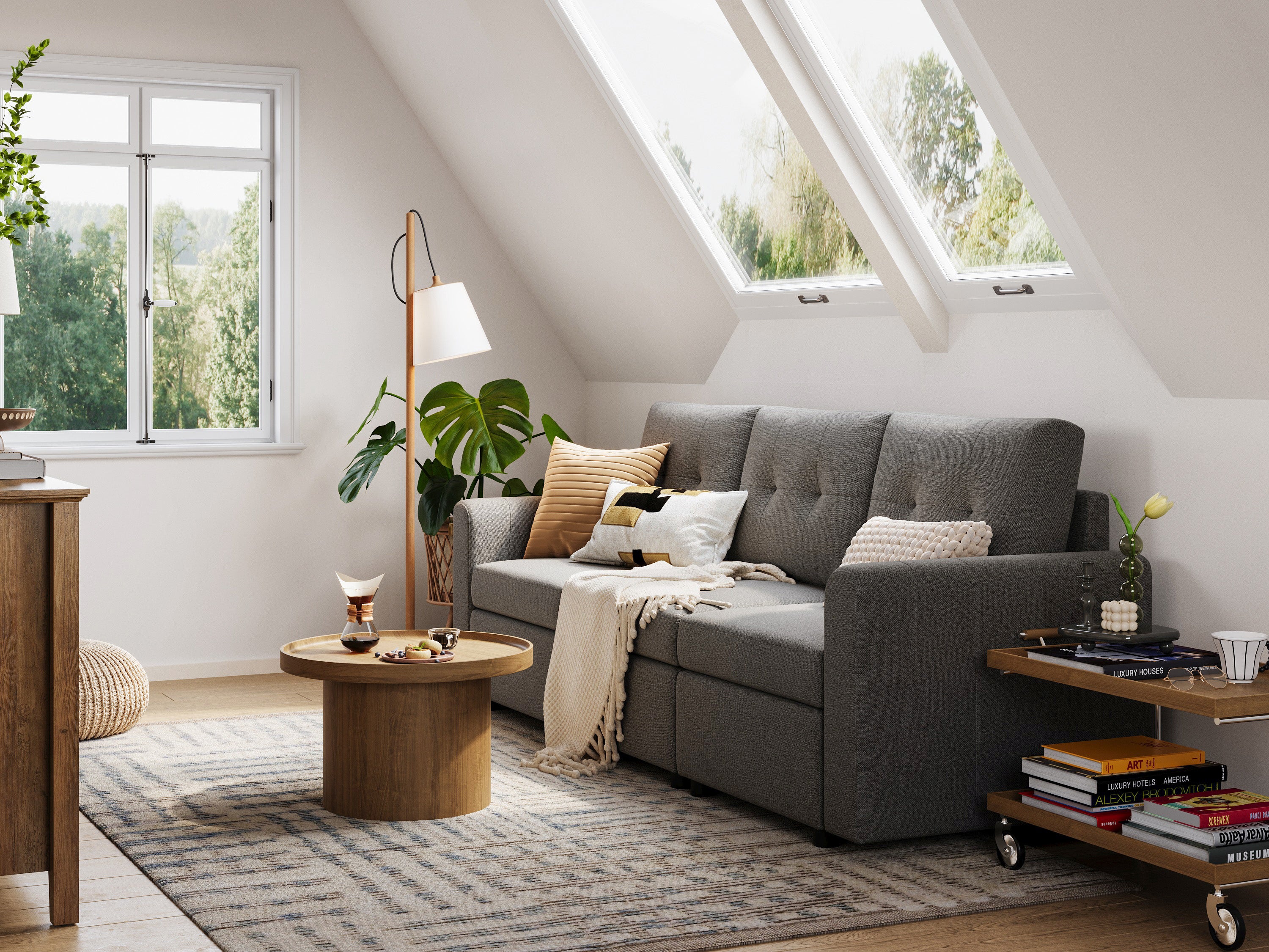 RUBIK III 3 Seats Sofa - LINSY HOME