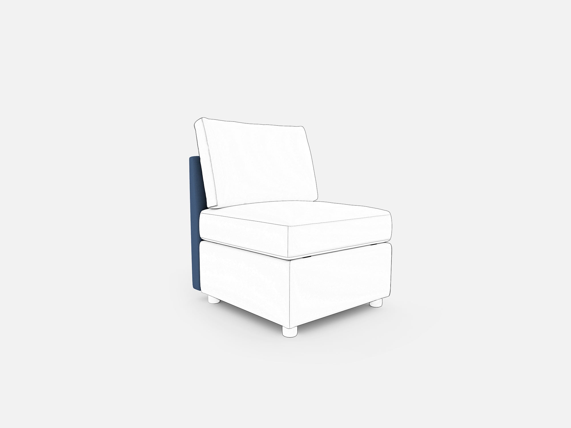RUBIK I Backrest & Headrest & Seat & Ottoman & Armrest & Back Cushion