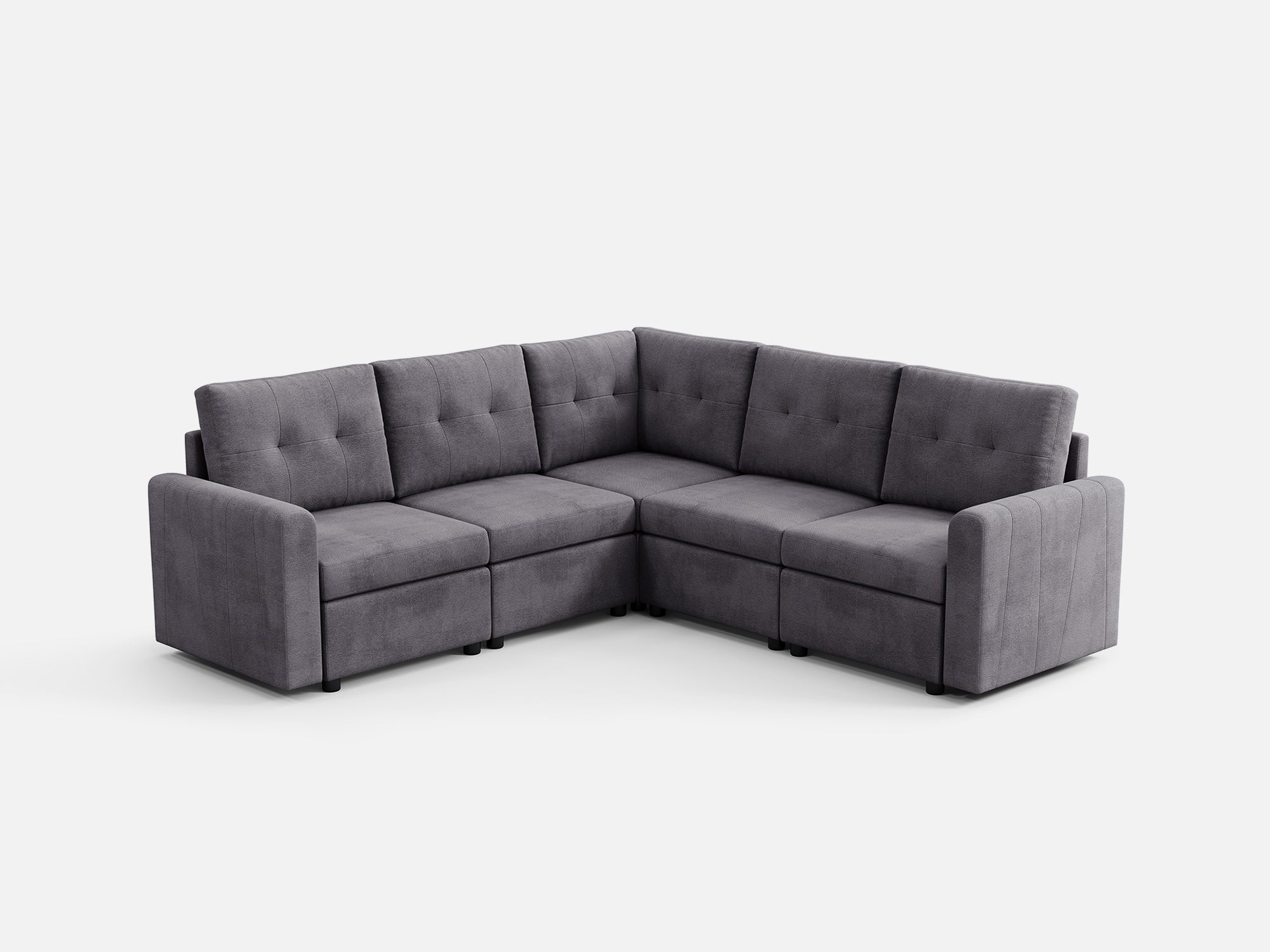 RUBIK III 4 Seats with Corner - LINSY HOME