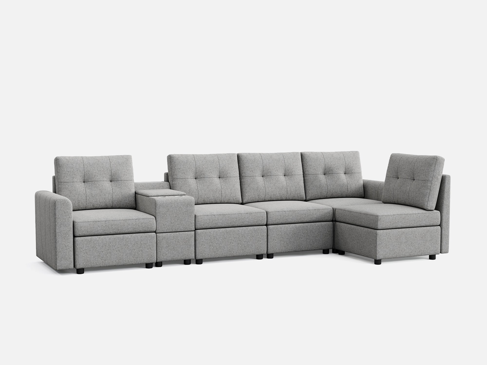 RUBIK III 5 Seats with Console - LINSY HOME