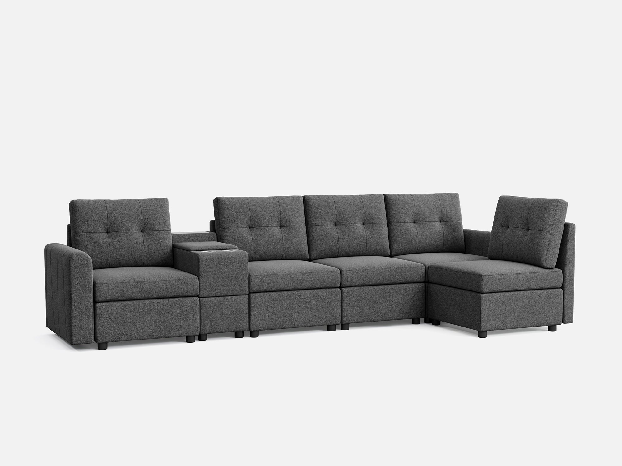 RUBIK III 5 Seats with Console - LINSY HOME