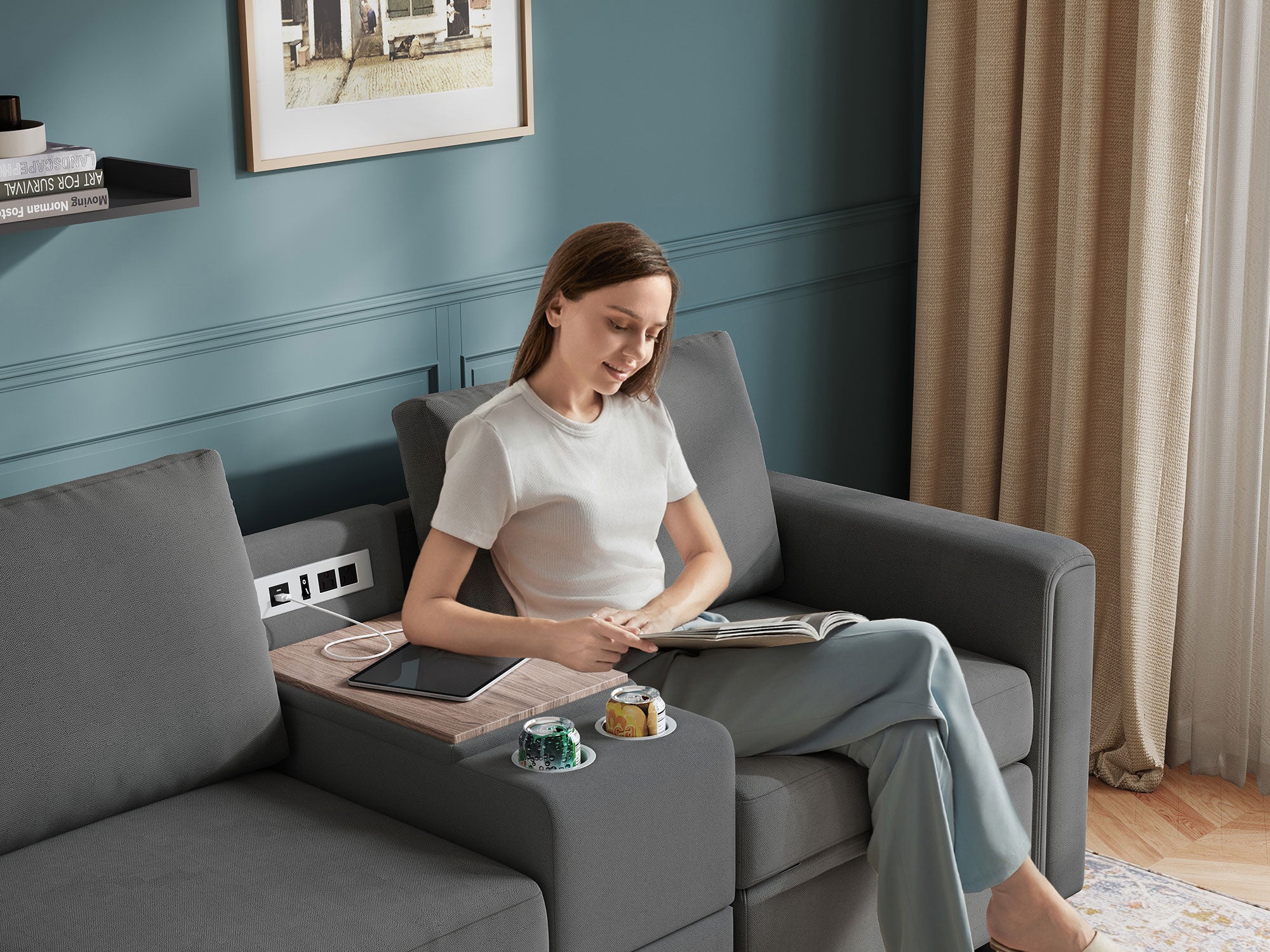 RUBIK I Versatile Console - LINSY HOME