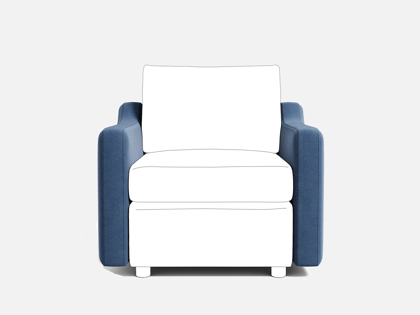 RUBIK I Backrest & Headrest & Seat & Ottoman & Armrest & Back Cushion