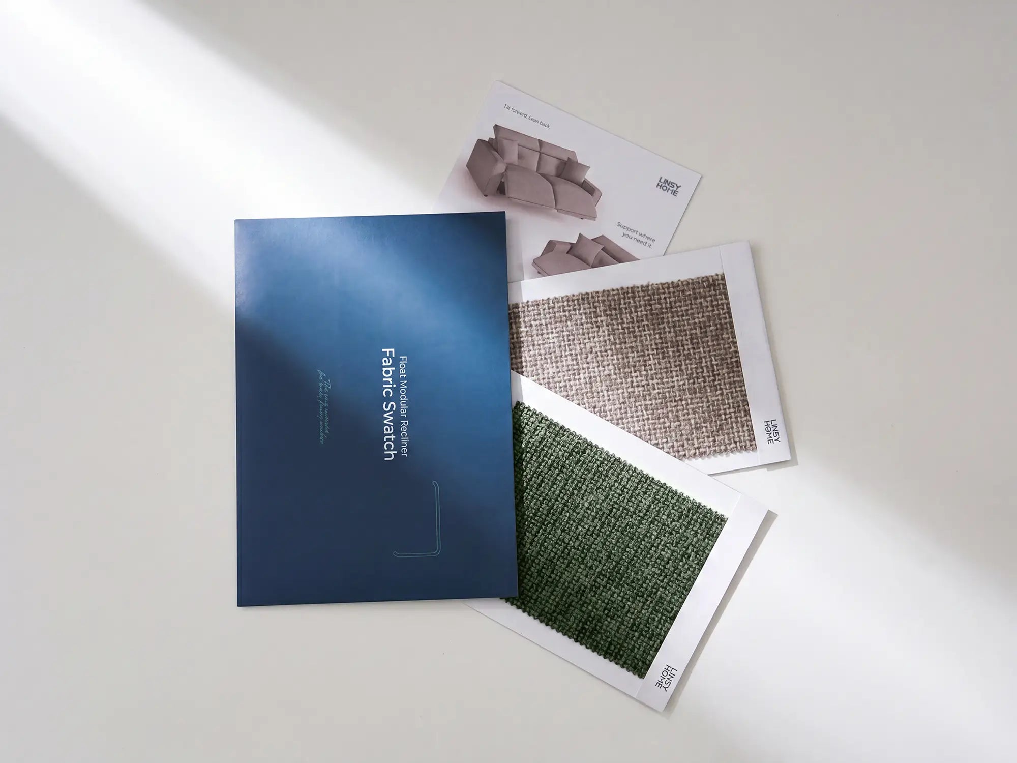 Free Fabric Swatches-Reclining Couch