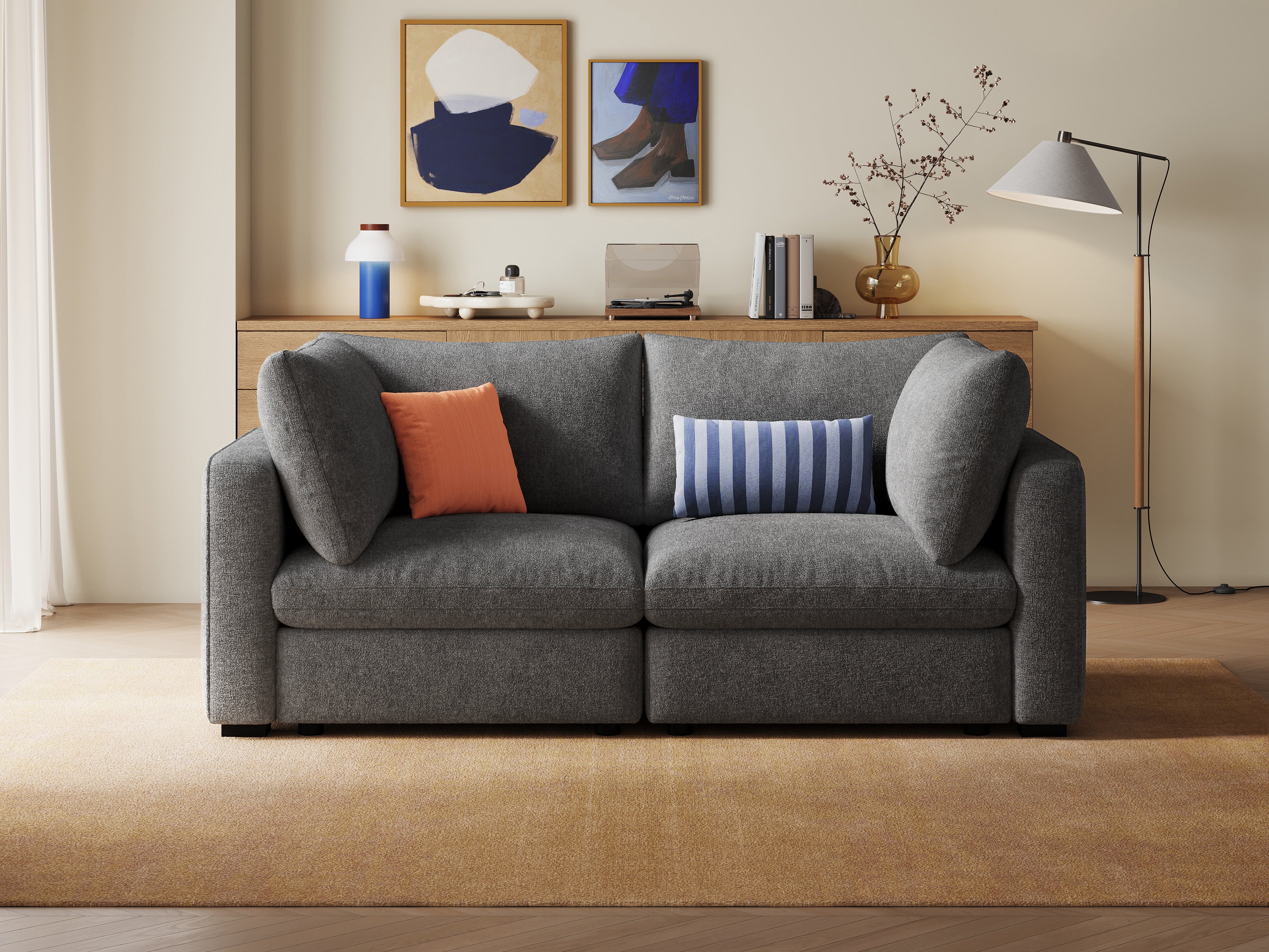 RUBIK V 2 Seats Couch