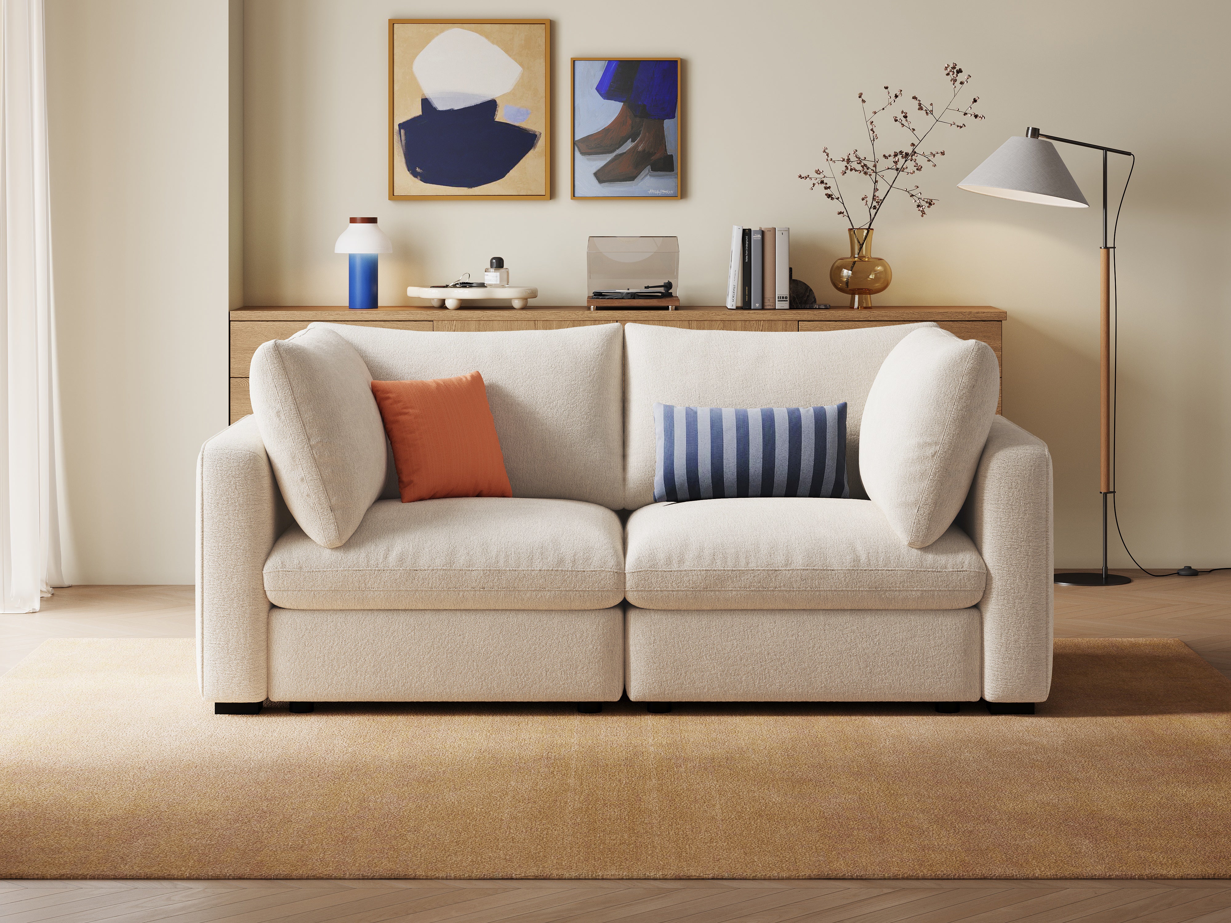 RUBIK V 2 Seats Couch