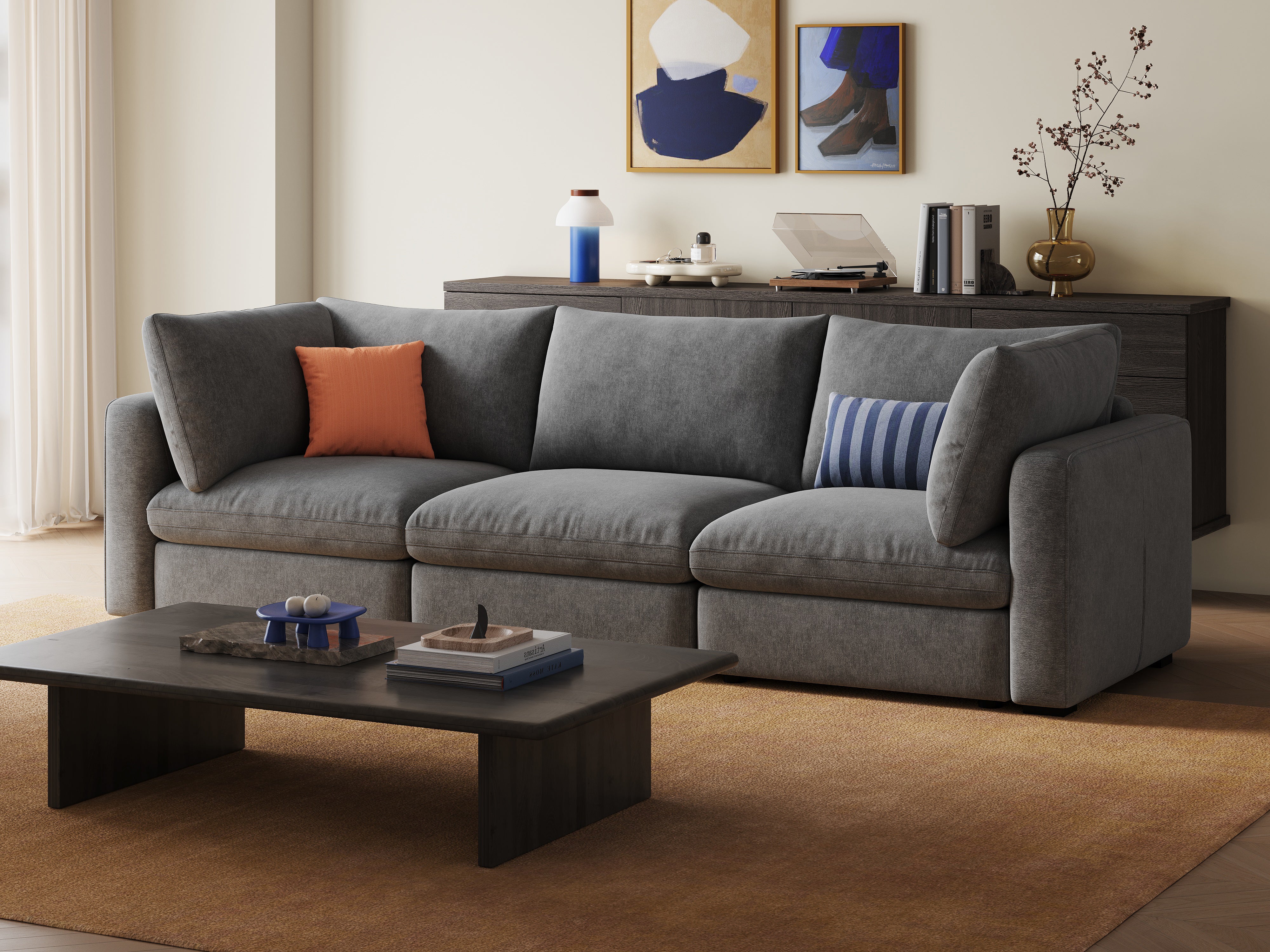 RUBIK V 3 Seats Couch