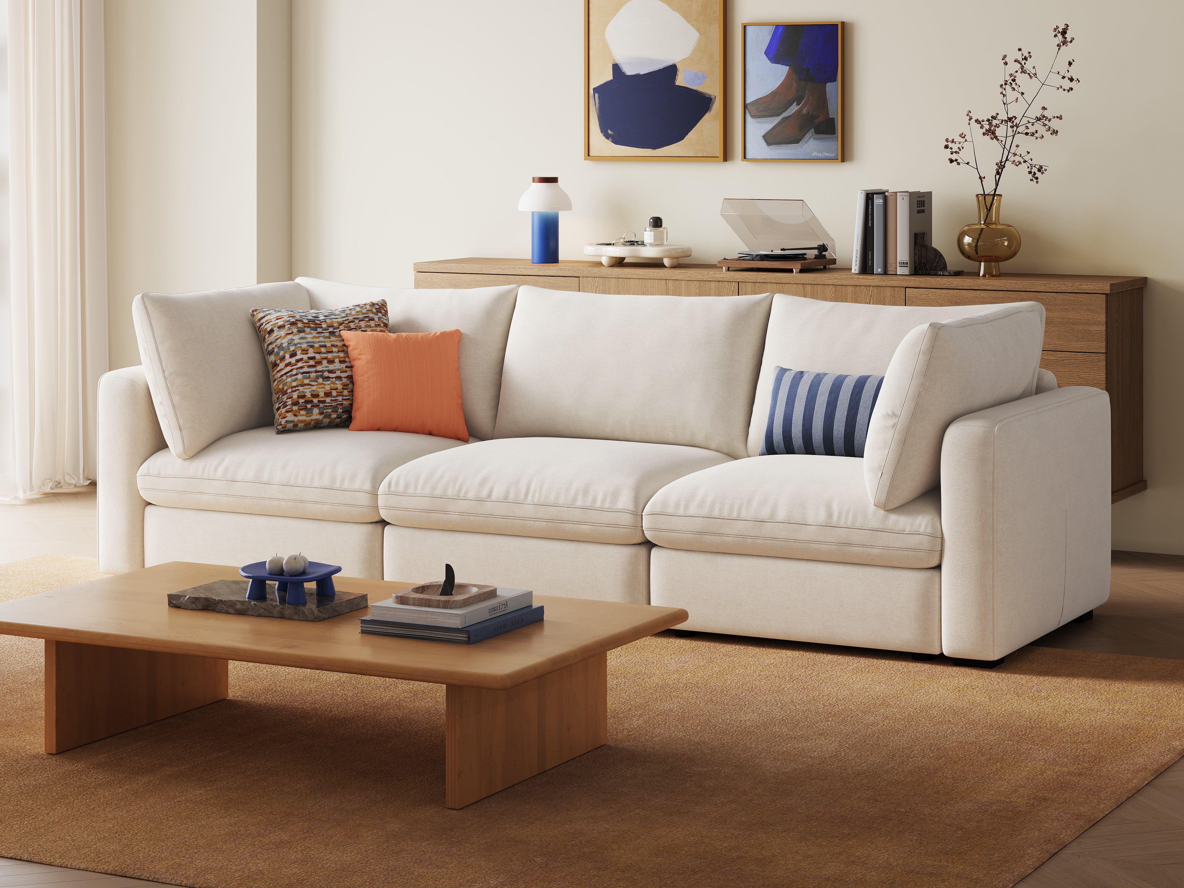 RUBIK V 3 Seats Couch