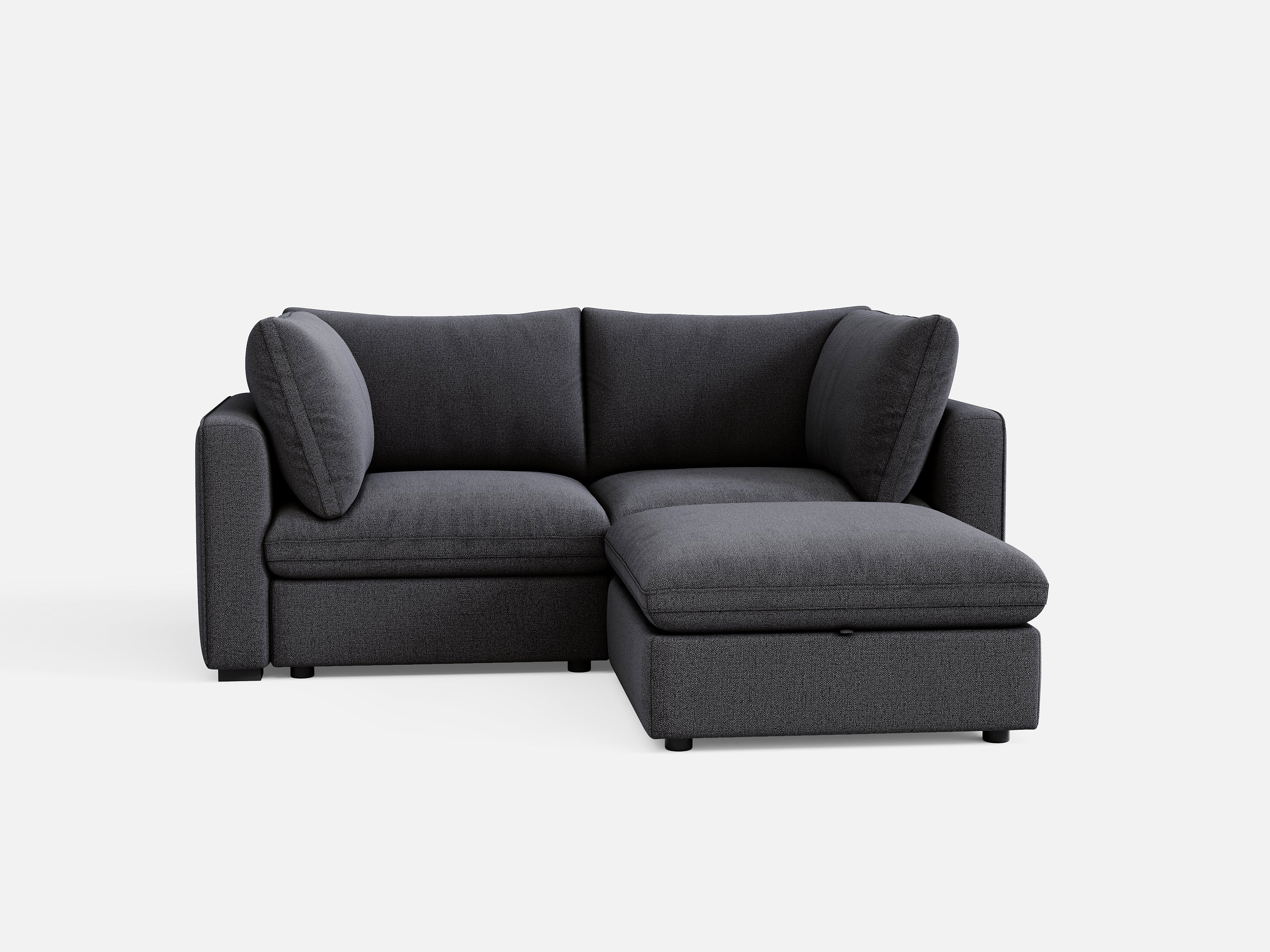 RUBIK V 2 Seats with Ottoman - LINSY HOME