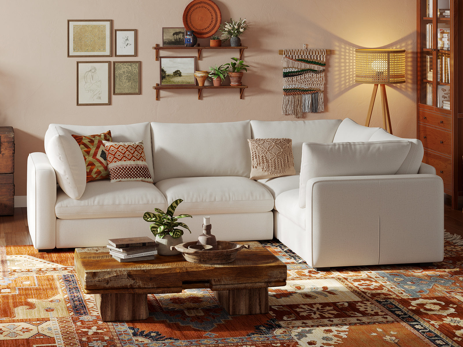 RUBIK V 3 Seats with Corner