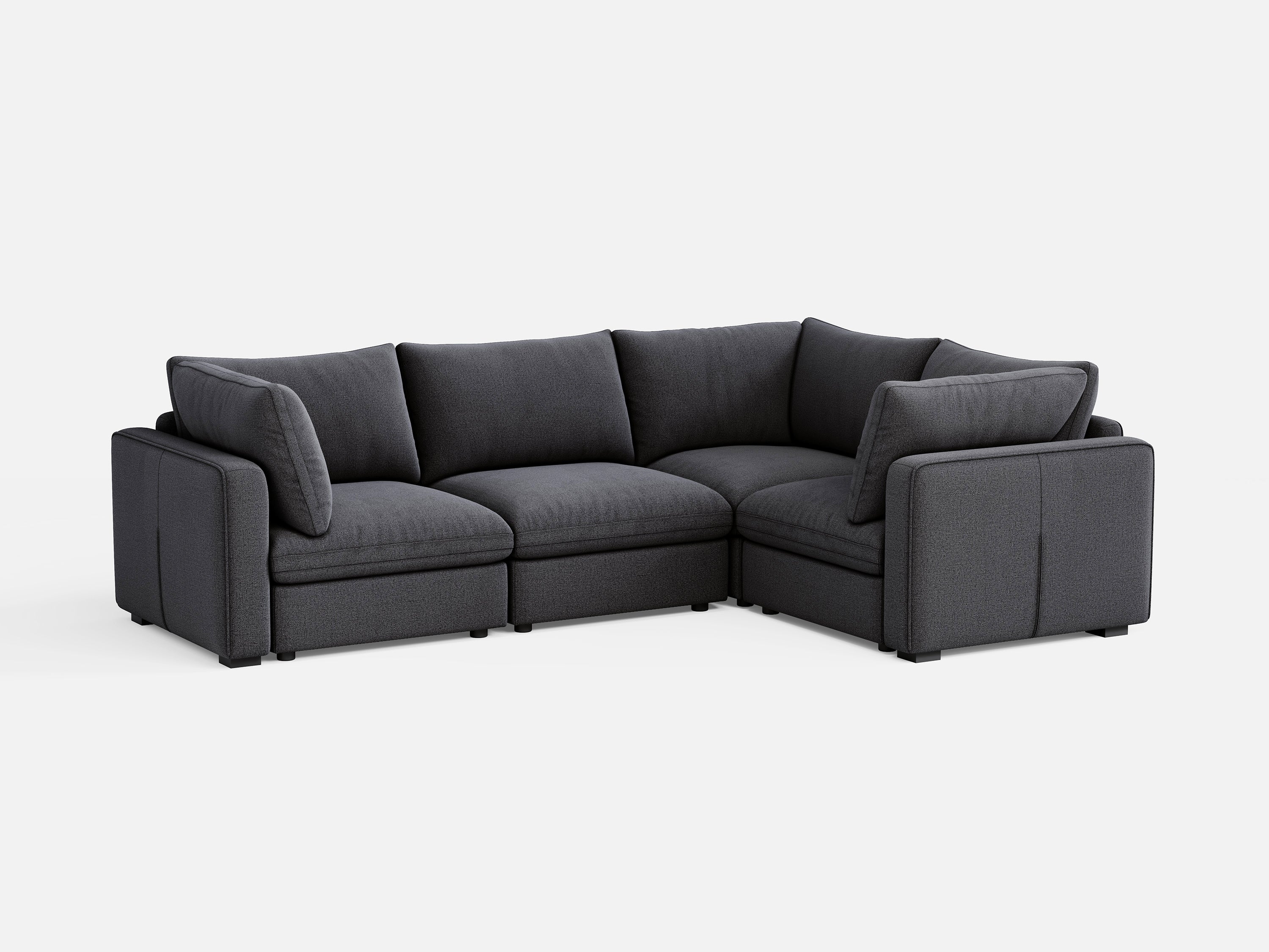 RUBIK V 3 Seats with Corner - LINSY HOME