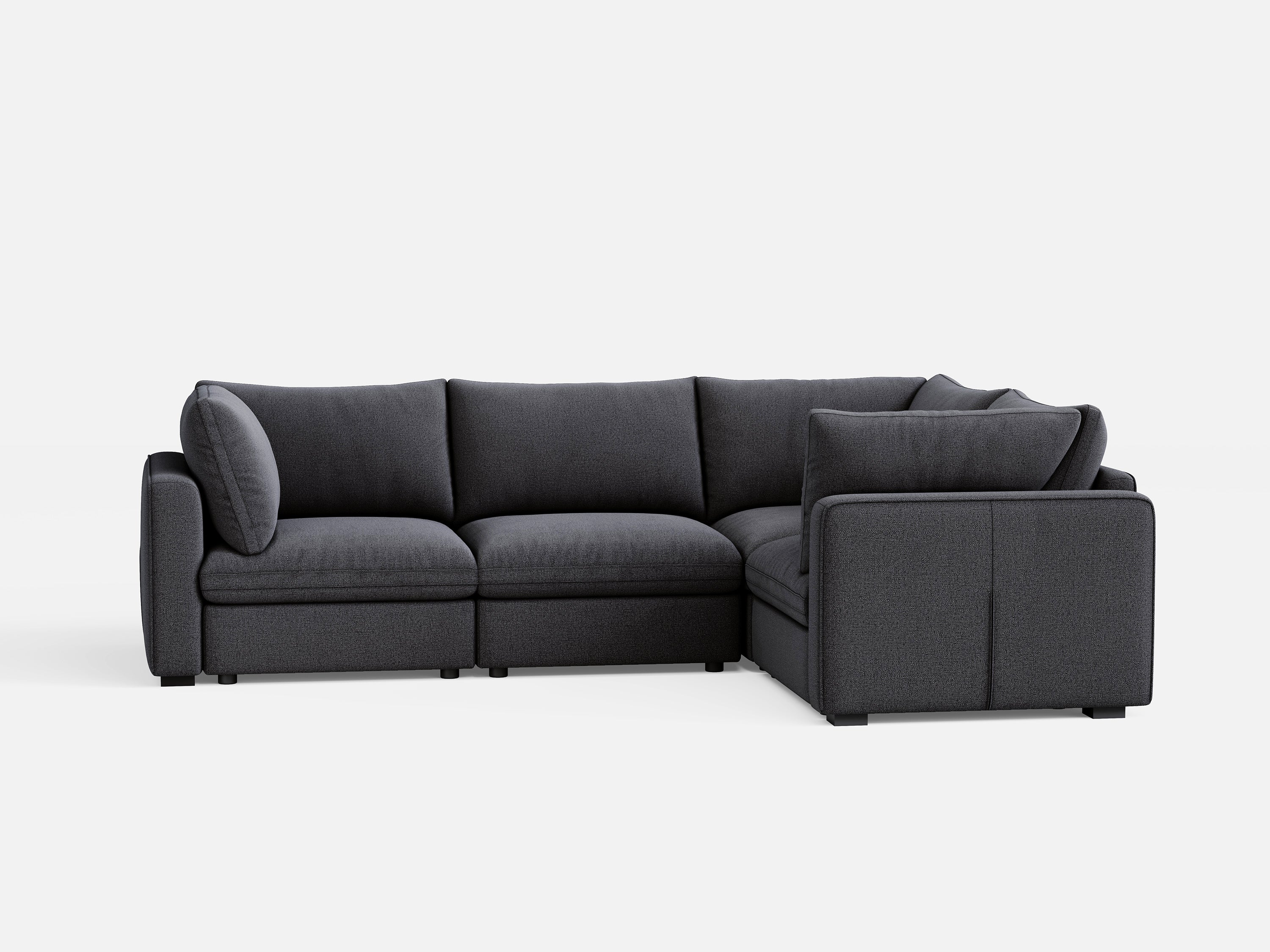 RUBIK V 3 Seats with Corner - LINSY HOME