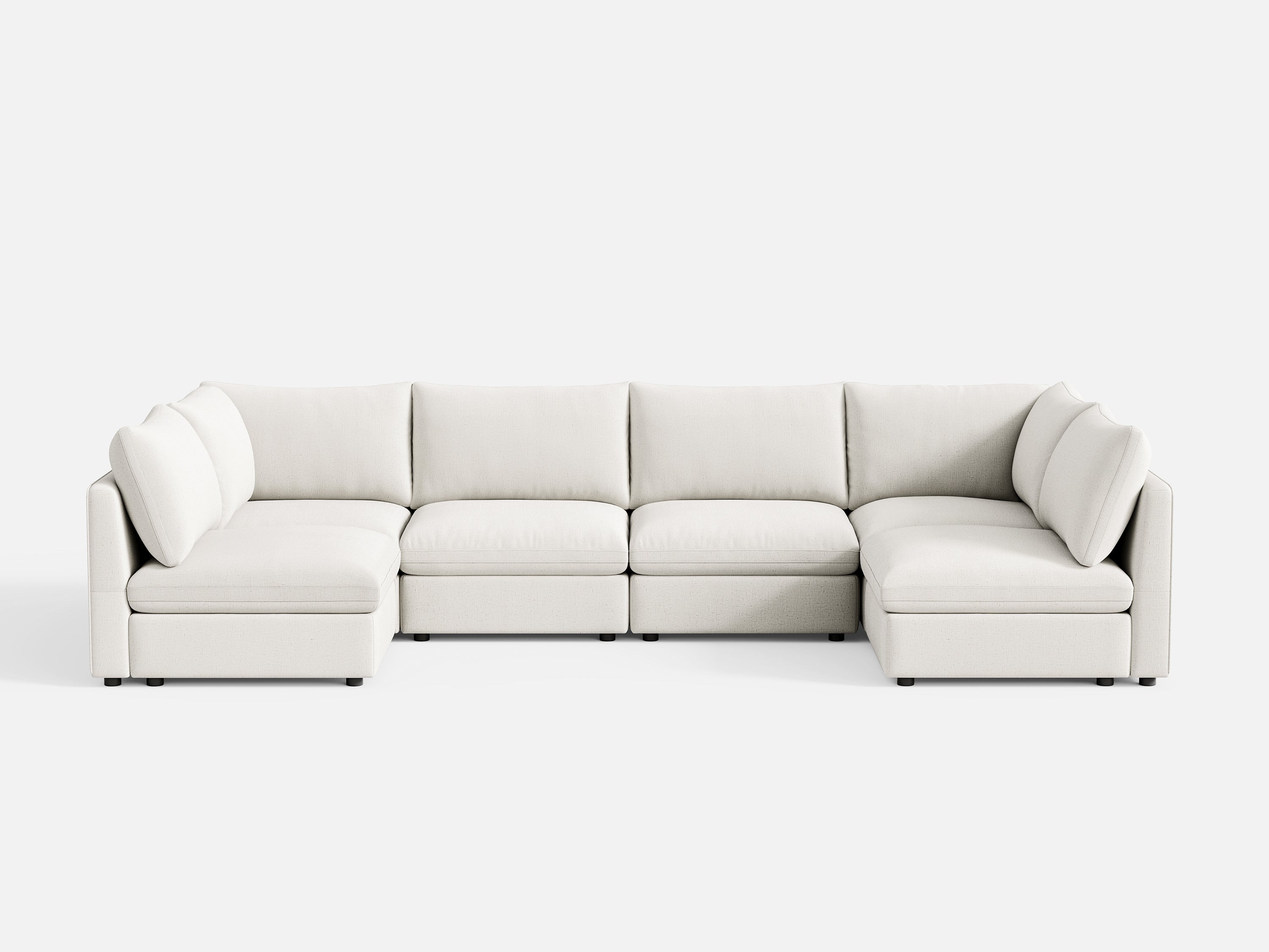 RUBIK V 4 Seats with 2 Corners - LINSY HOME