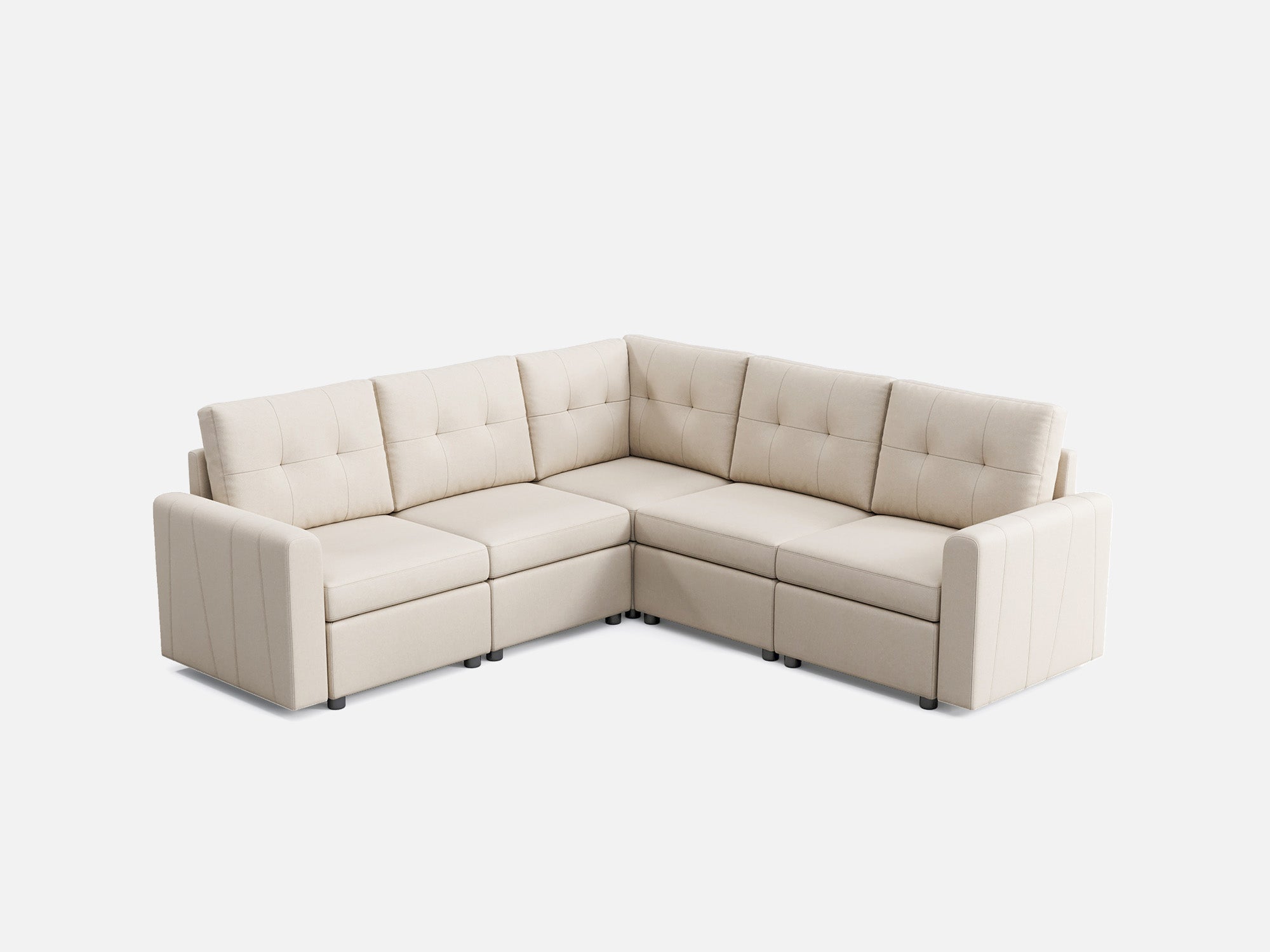 RUBIK III 4 Seats with Corner - LINSY HOME