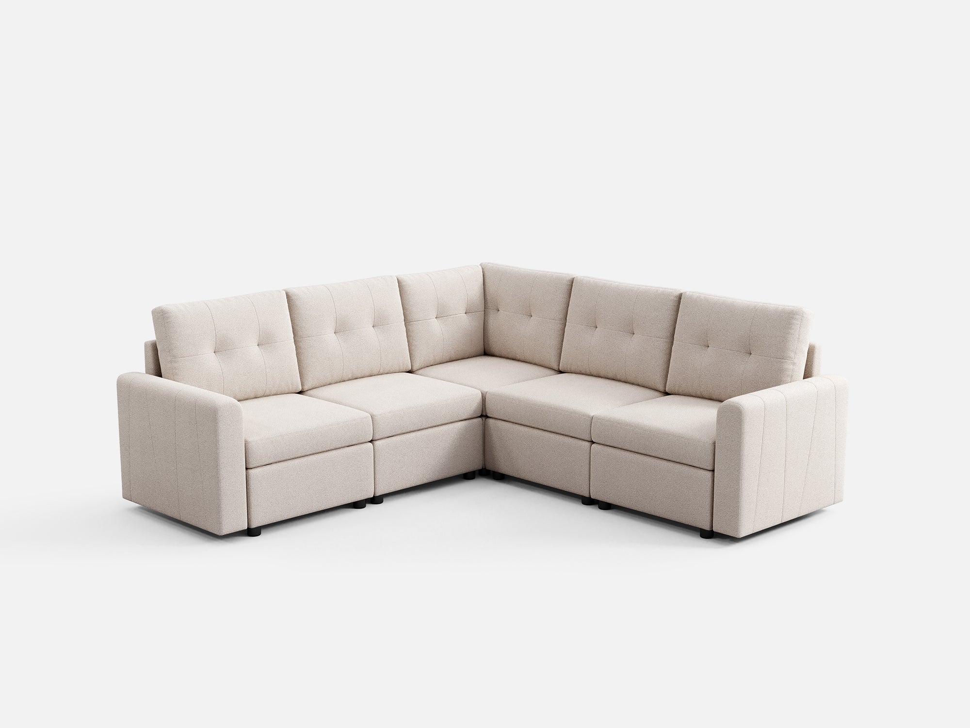 RUBIK III 4 Seats with Corner - LINSY HOME