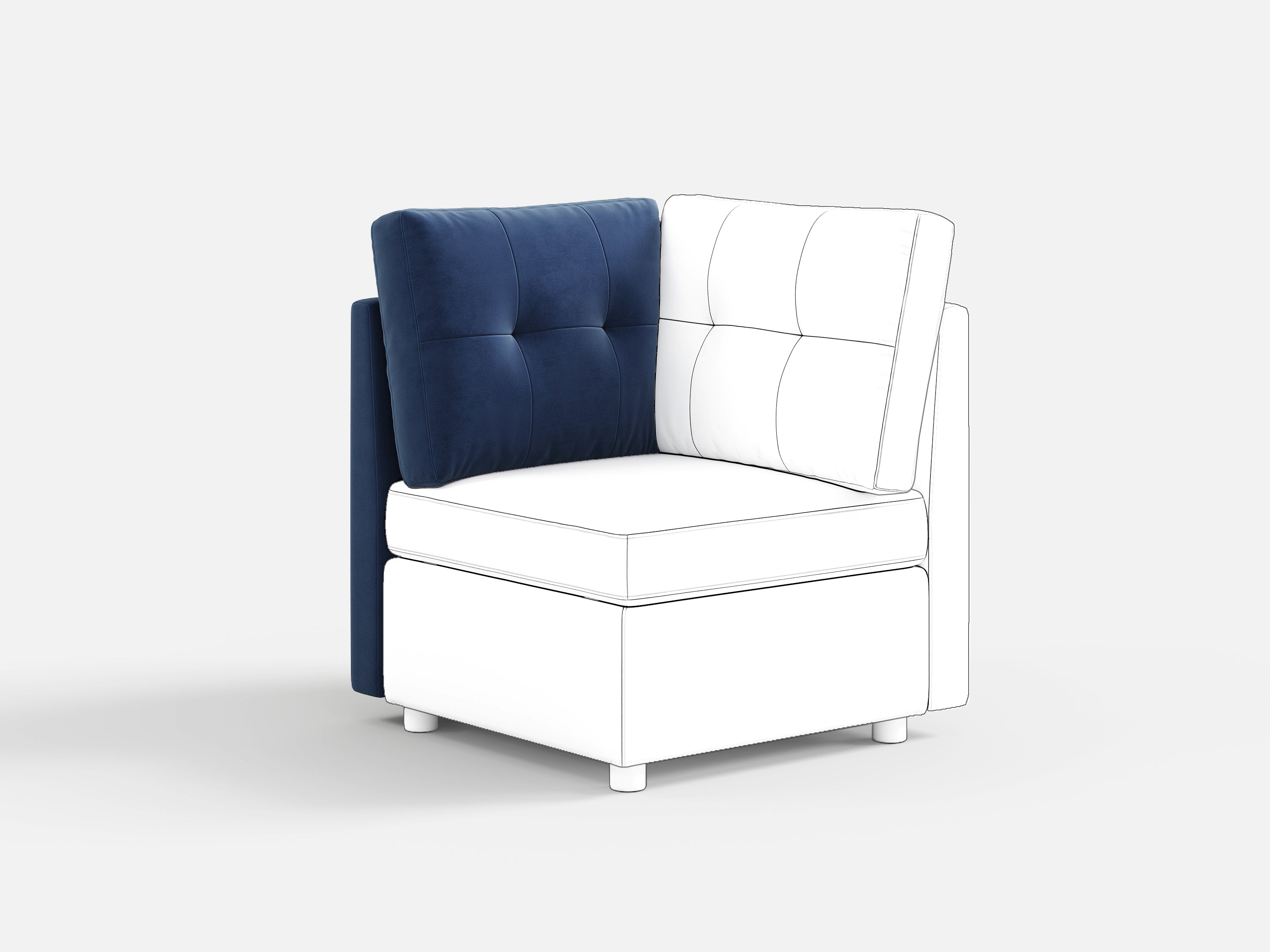 RUBIK III Replacement Covers - LINSY HOME