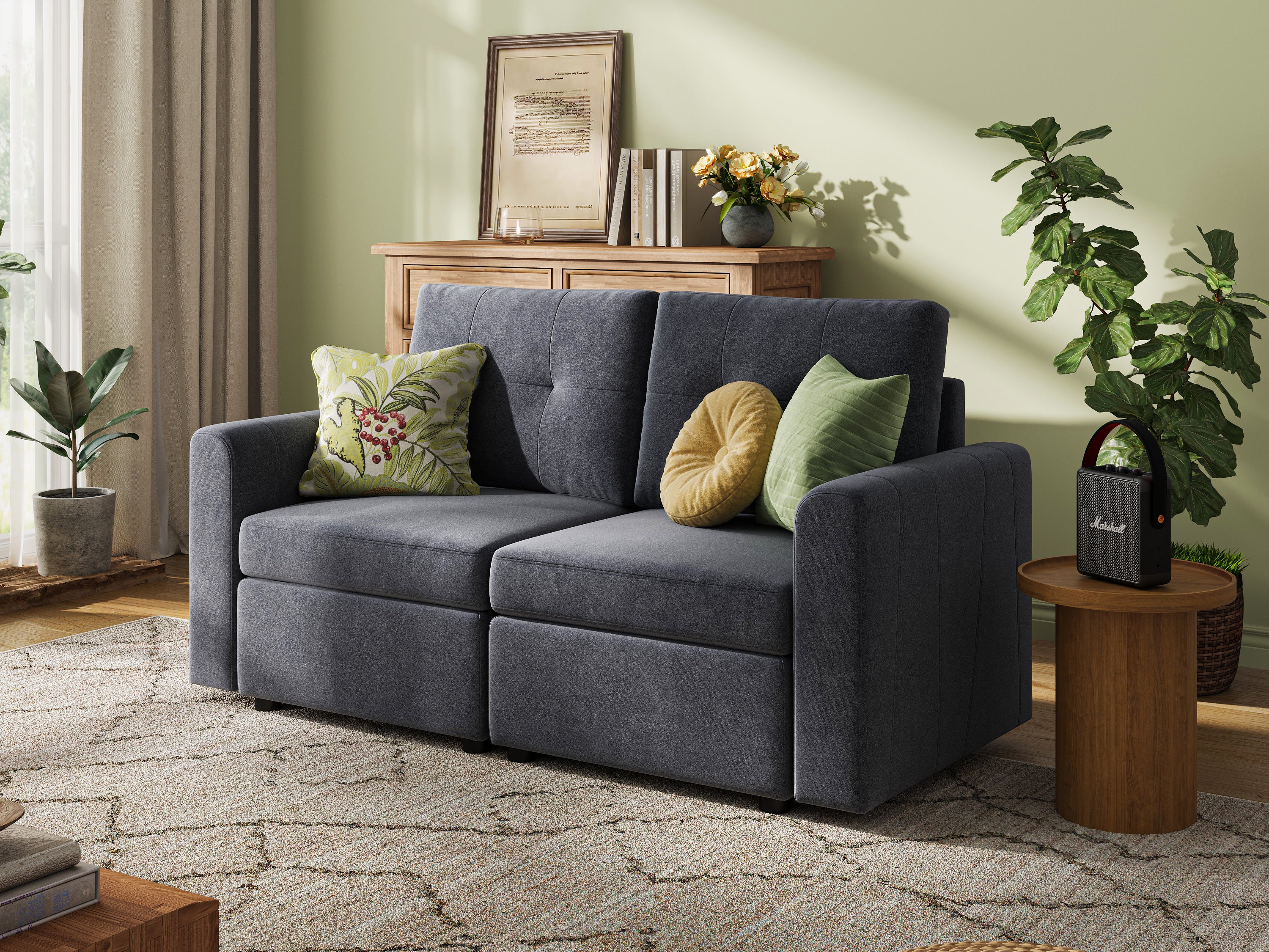 RUBIK III 2 Seats Sofa - LINSY HOME