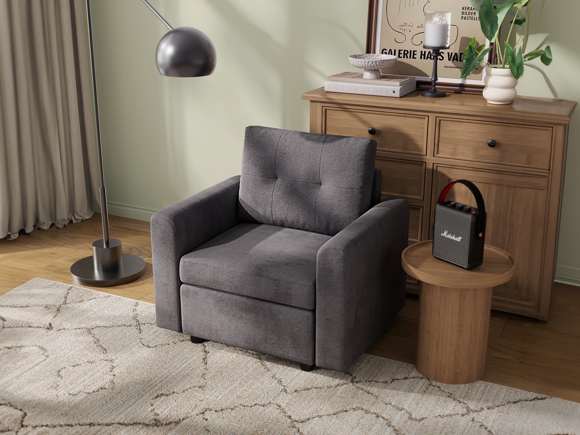 RUBIK III 1 Seat Armchair - LINSY HOME