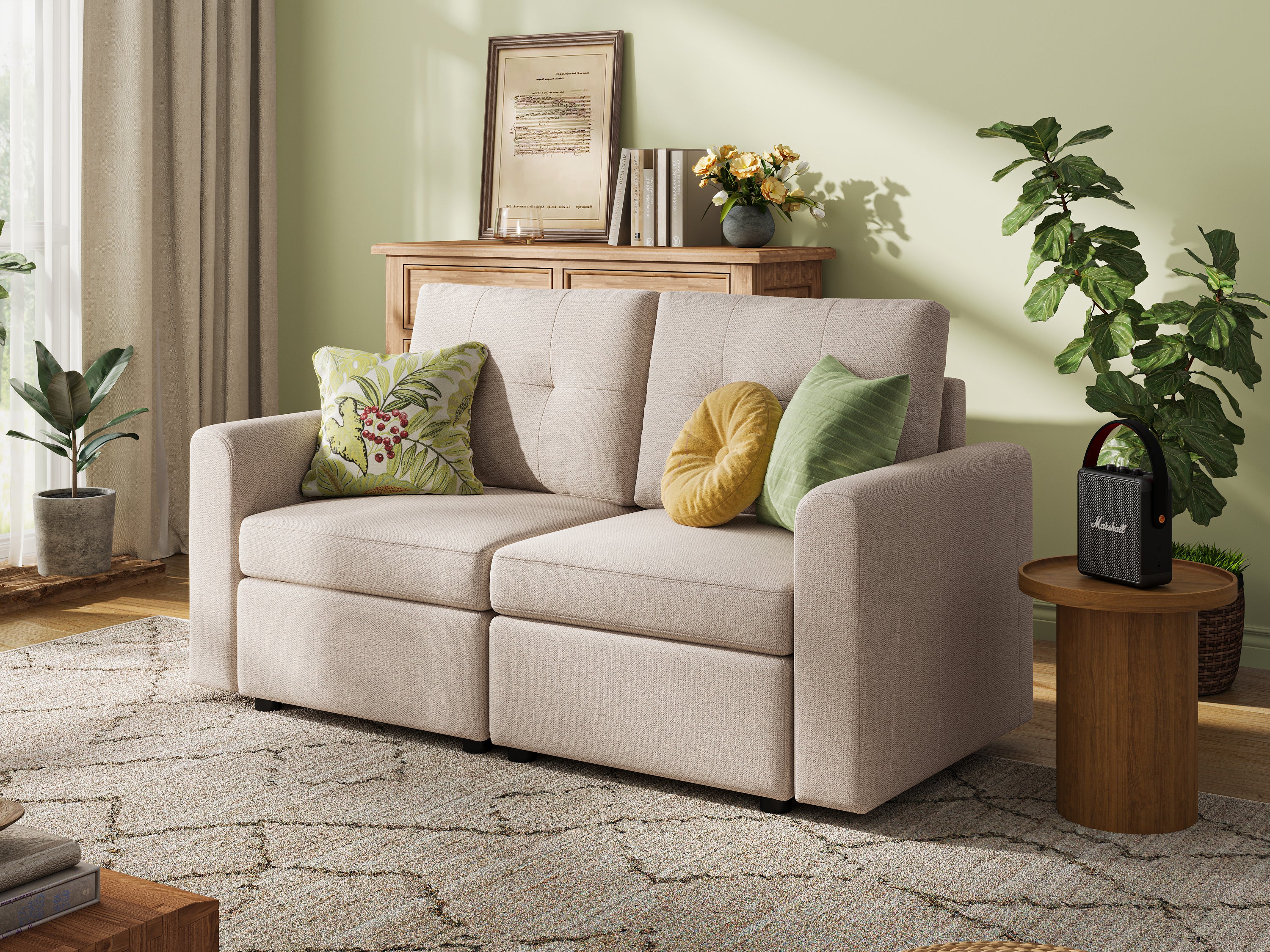 RUBIK III 2 Seats Sofa - LINSY HOME