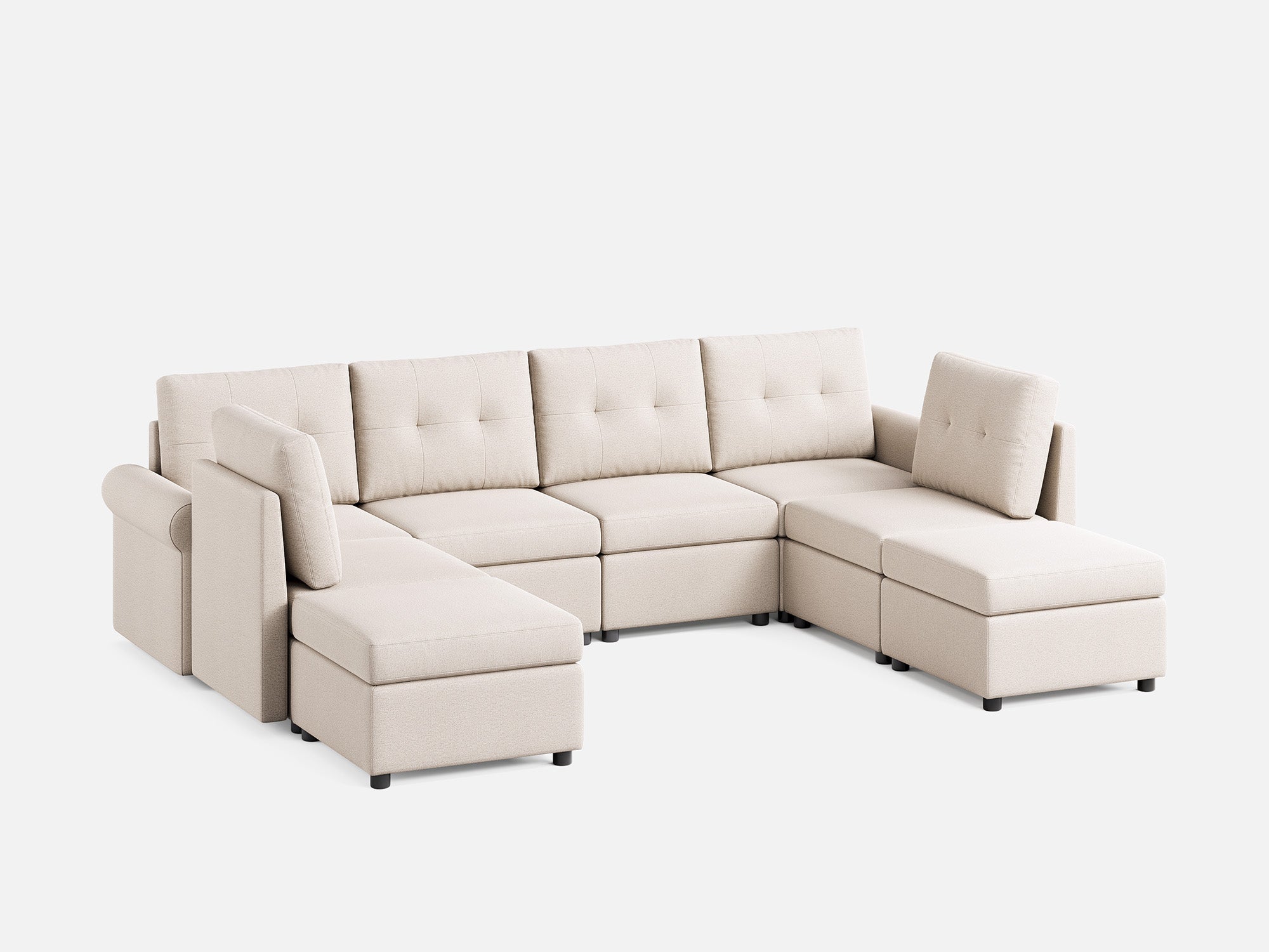 RUBIK III 6 Seats with 2 Ottomans