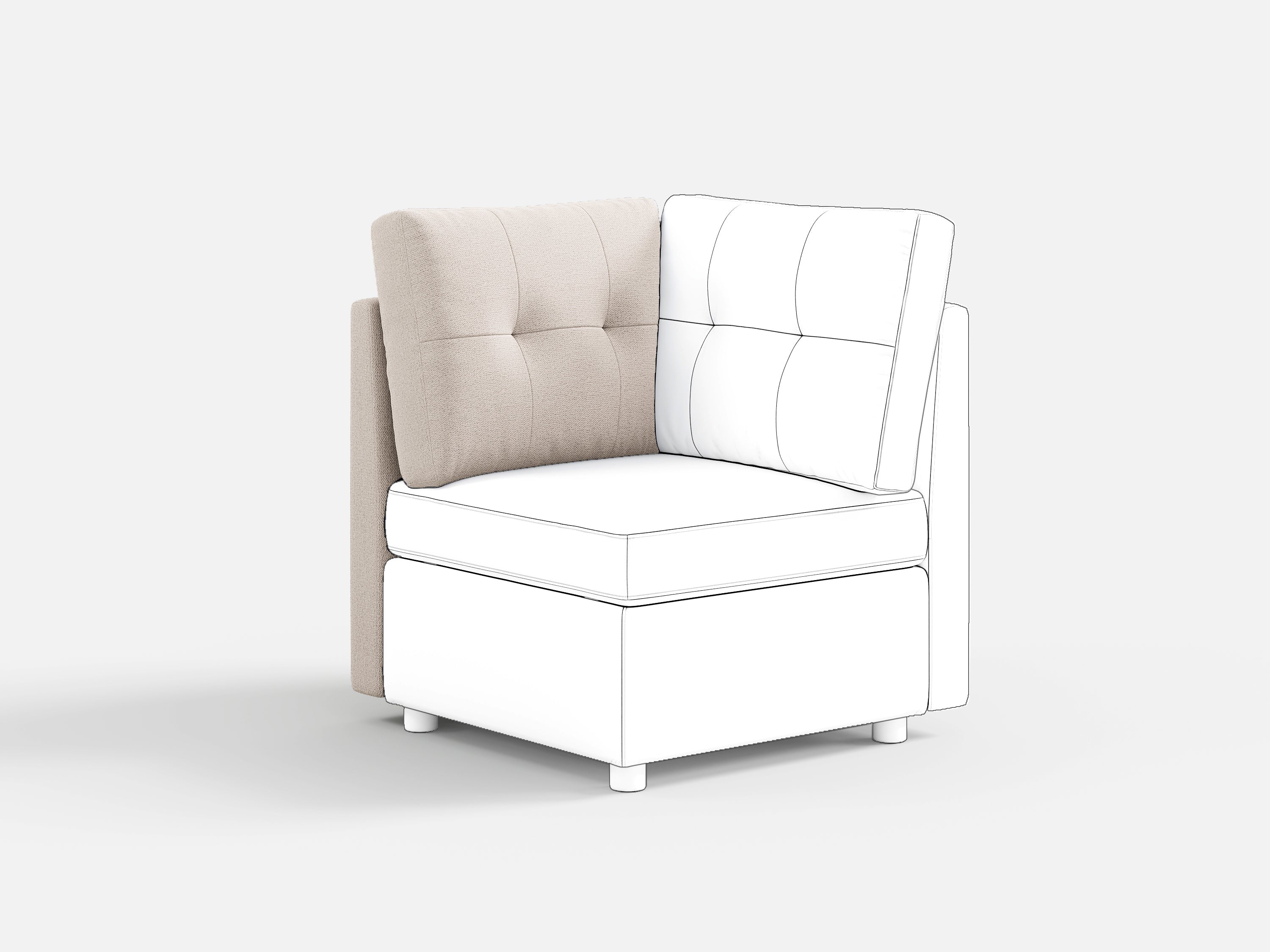 RUBIK III Replacement Covers - LINSY HOME