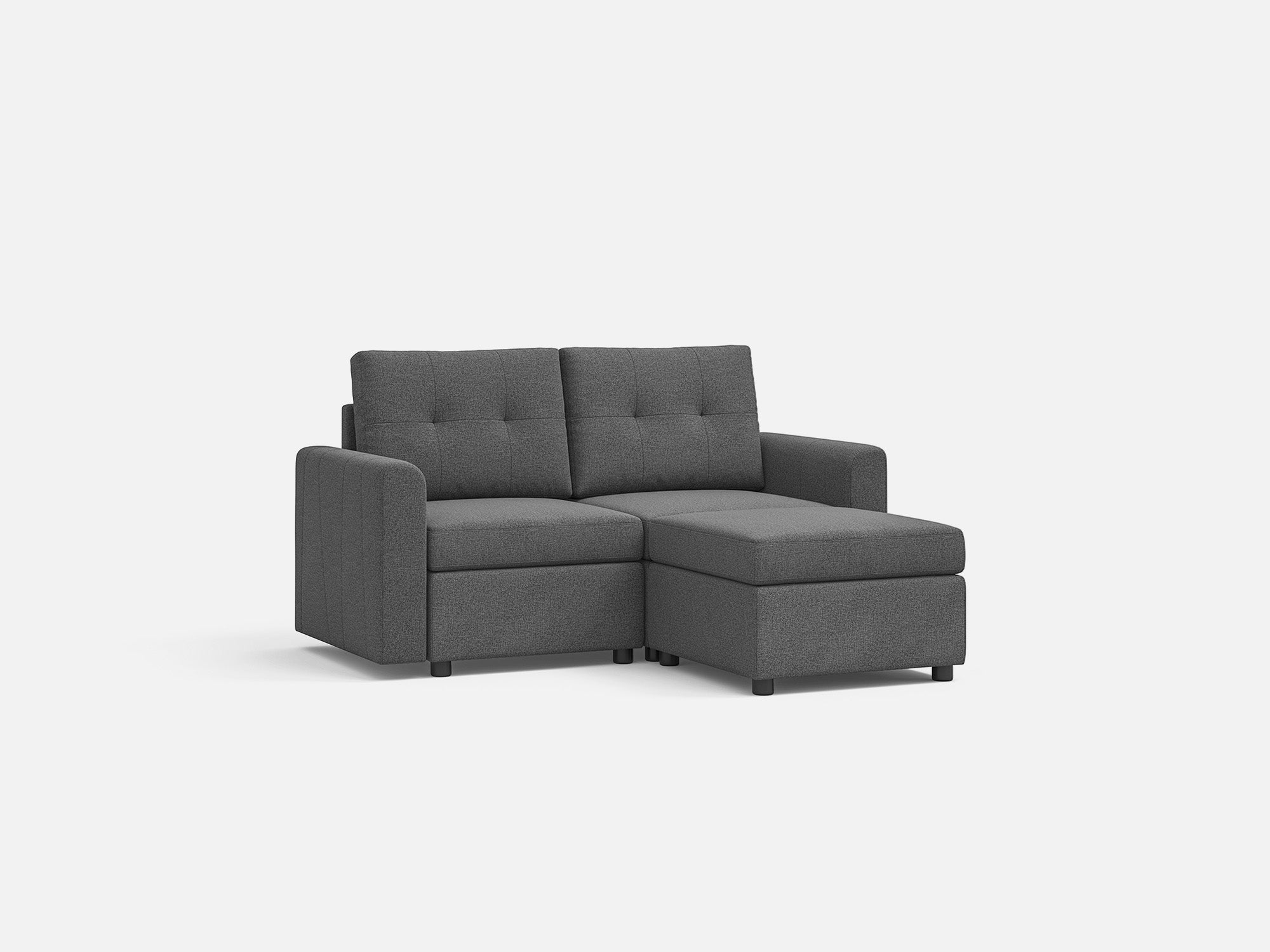 RUBIK III 2 Seats with Ottoman - LINSY HOME