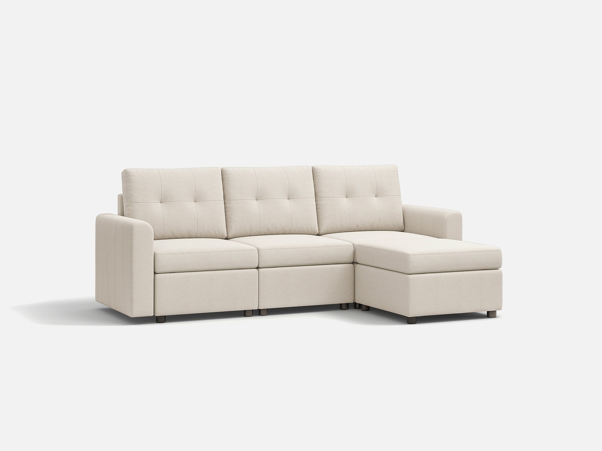 RUBIK III 3 Seats with Ottoman - LINSY HOME