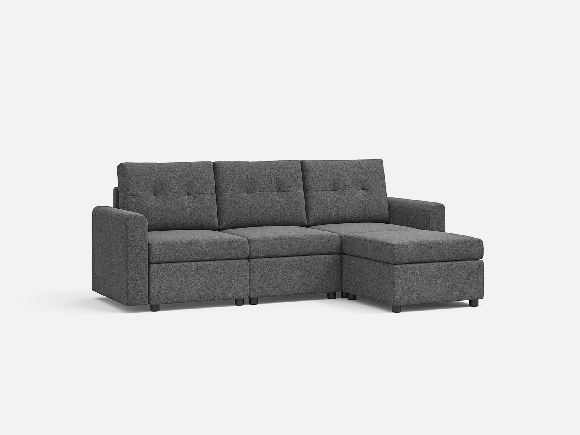 RUBIK III 3 Seats with Ottoman - LINSY HOME