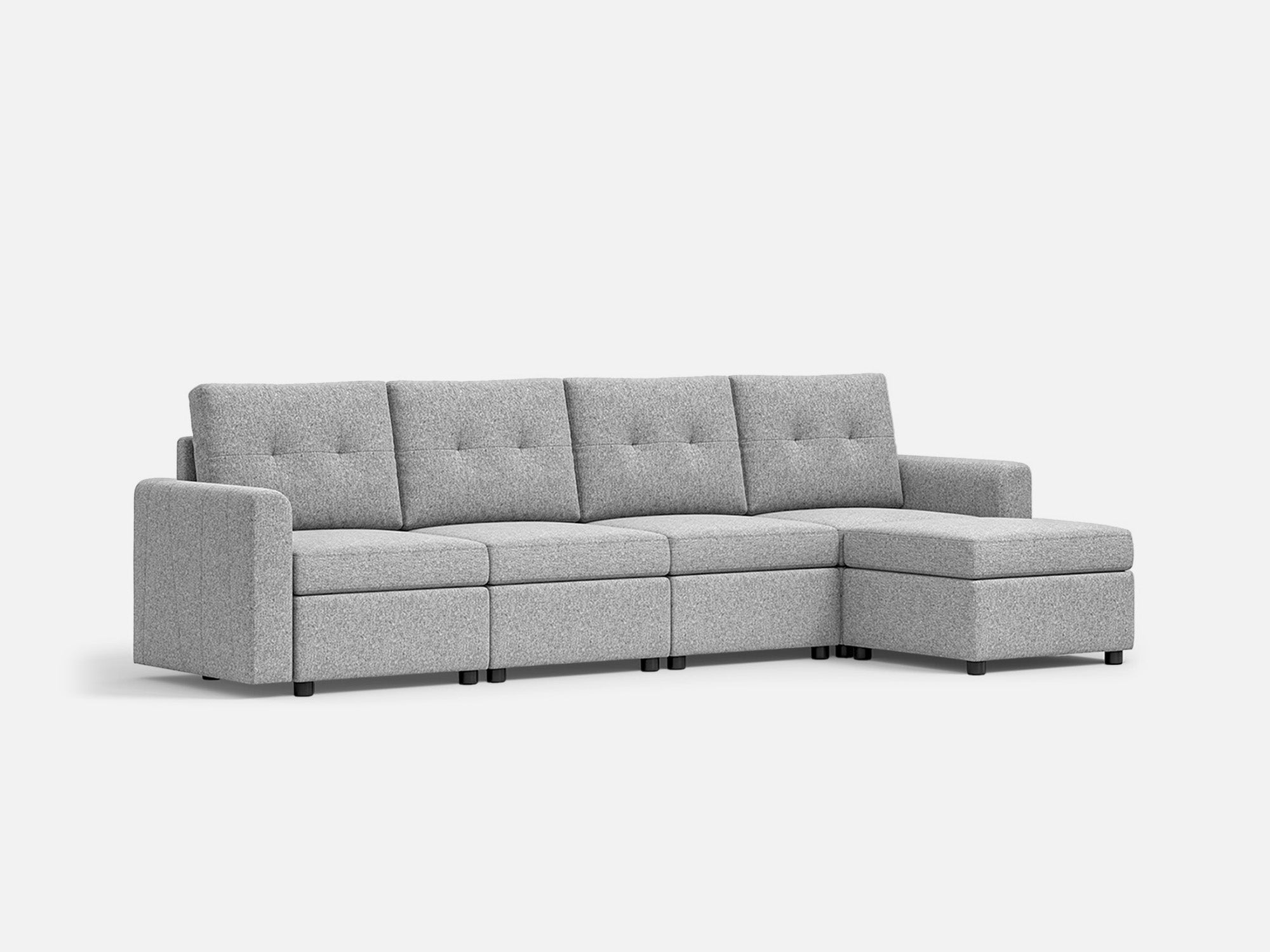 RUBIK III 4 Seats with Ottoman - LINSY HOME