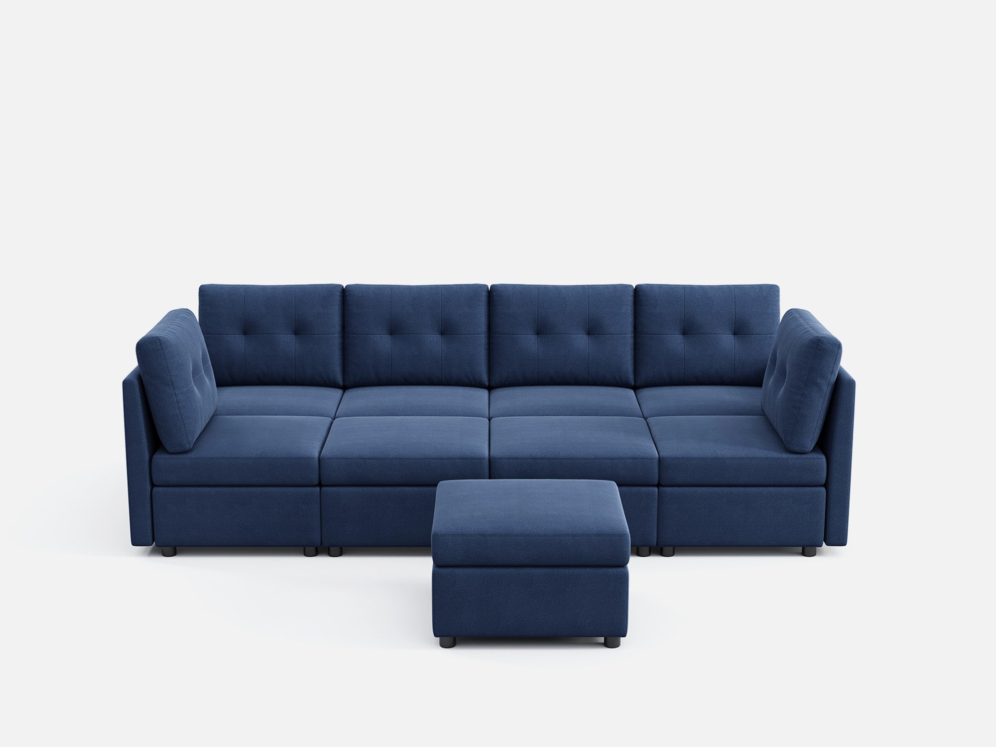 RUBIK III 6 Seats With 3 Ottomans - LINSY HOME