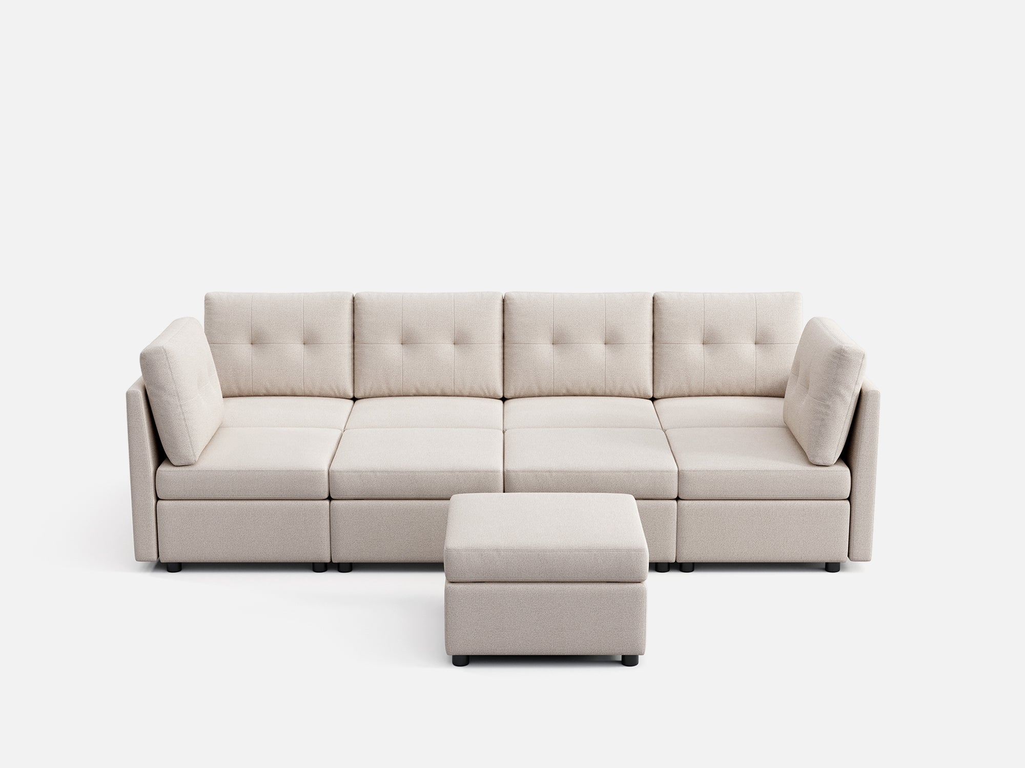 RUBIK III 6 Seats With 3 Ottomans - LINSY HOME