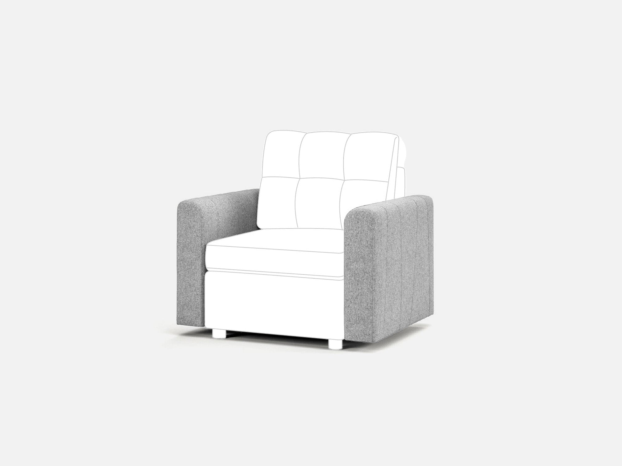 RUBIK III Armrest - LINSY HOME