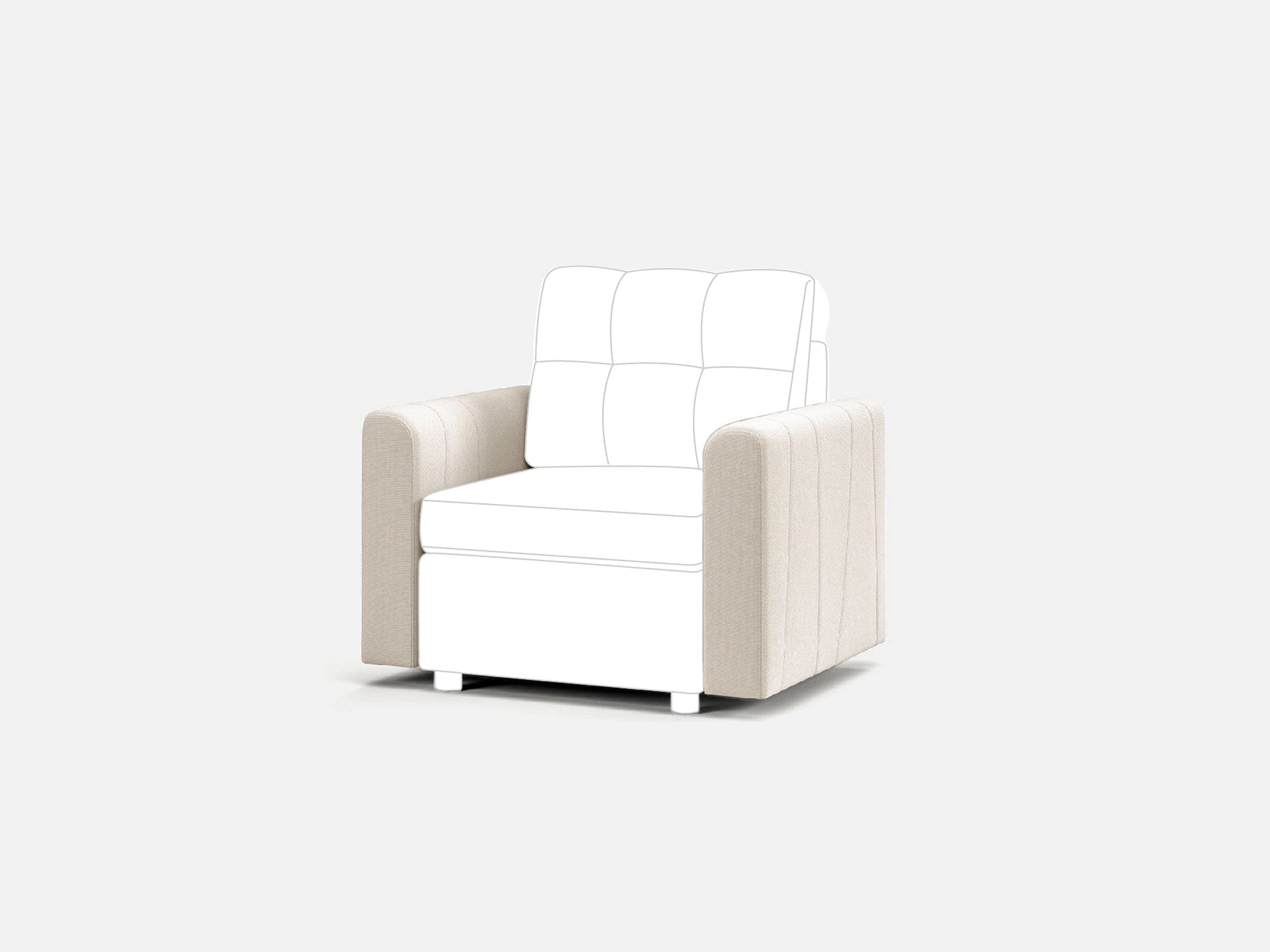 RUBIK III Armrest - LINSY HOME