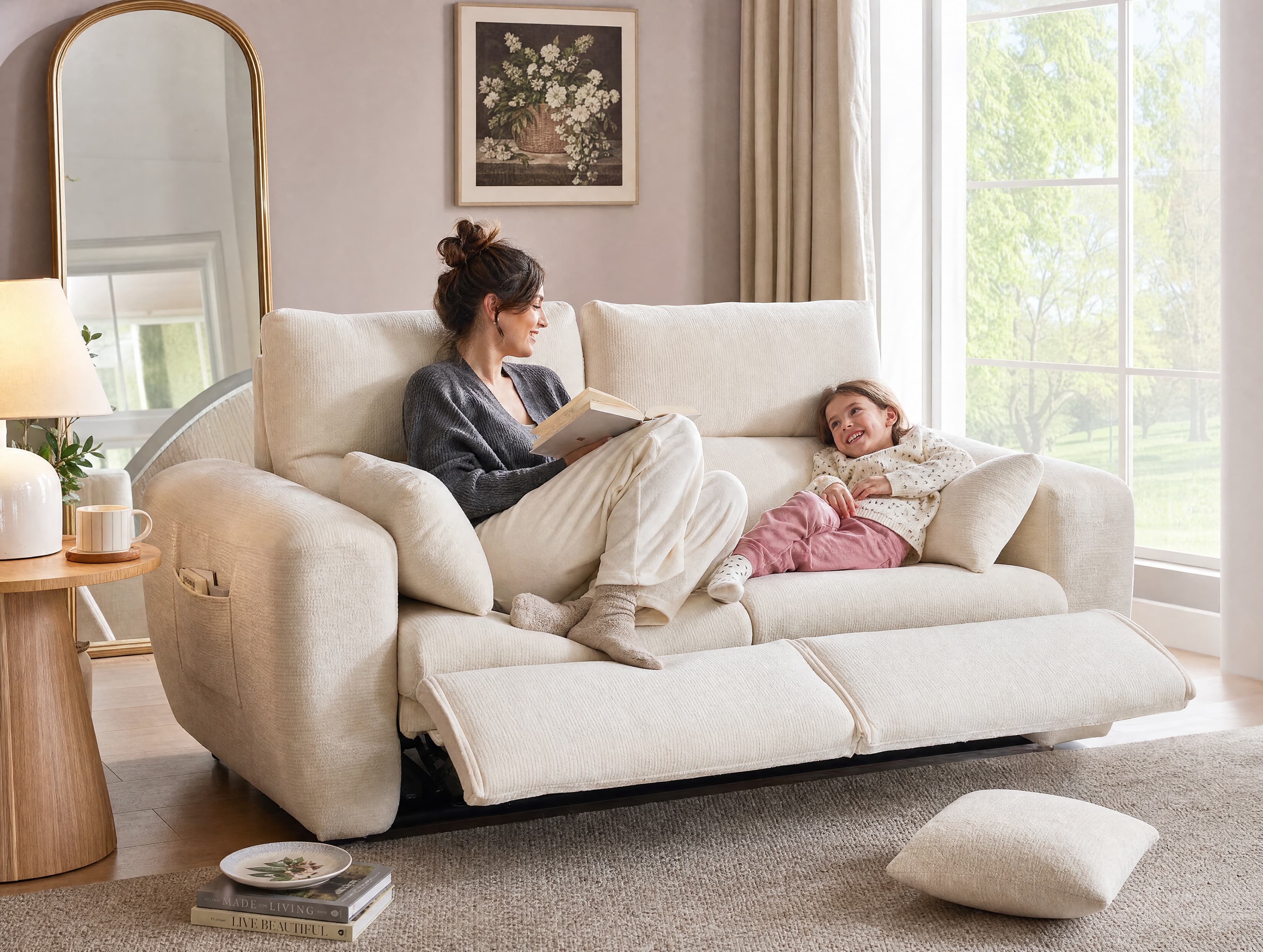 DRIFT 4-Seat Power Reclining Modular Couch
