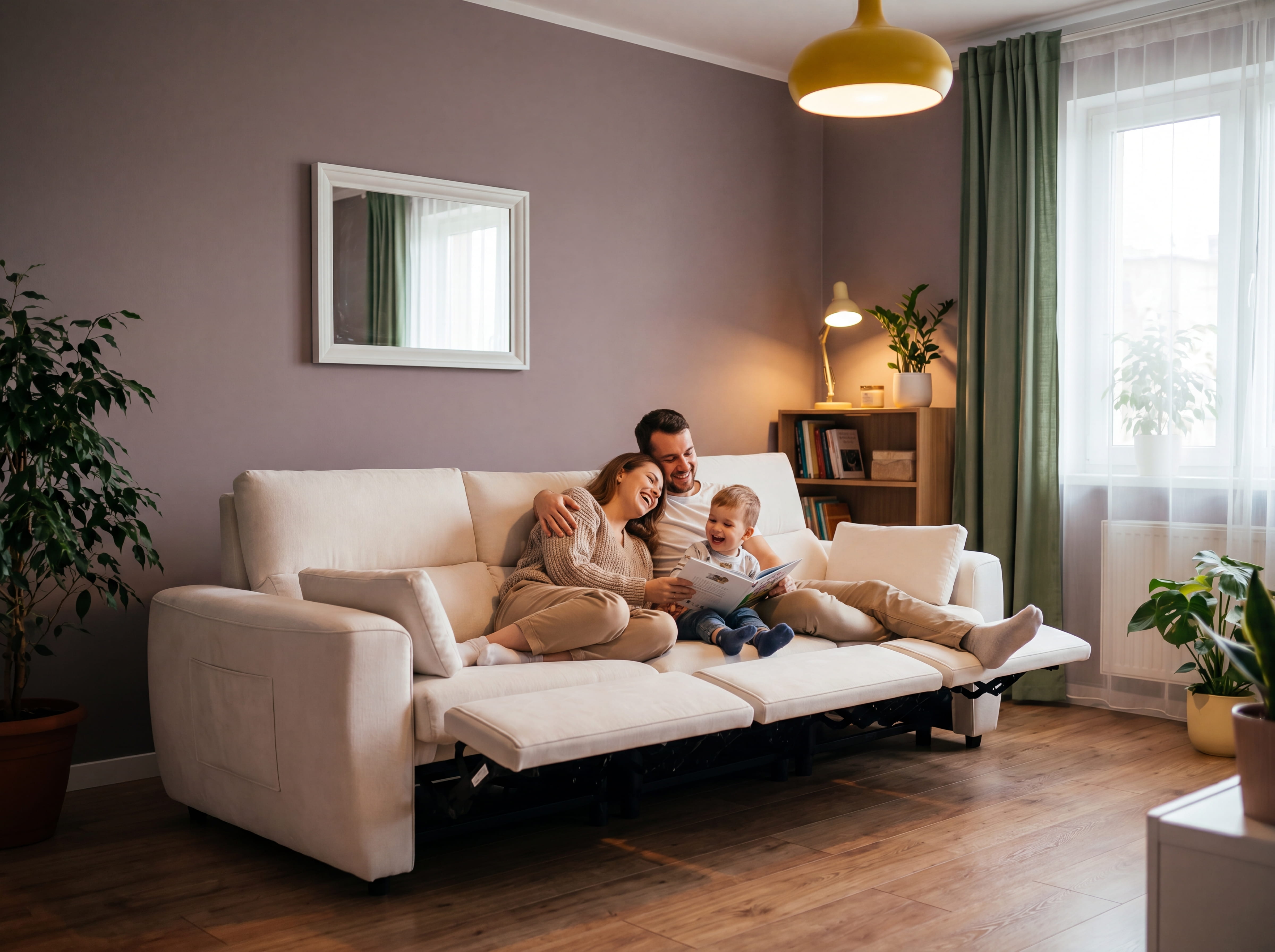 DRIFT 4-Seat Power Reclining Modular Couch