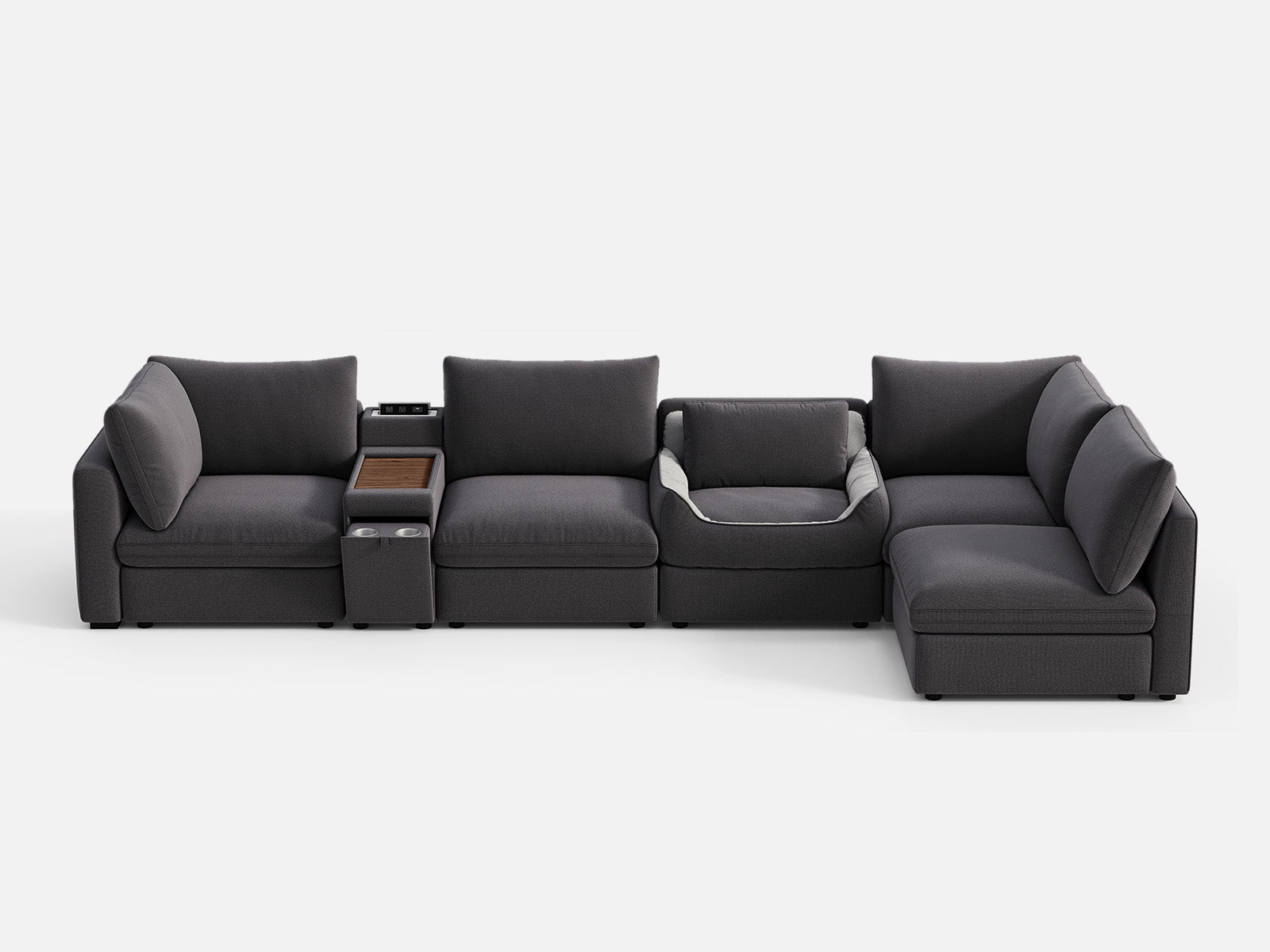 RUBIK V 5 Seats with Console & Pet Bed Module