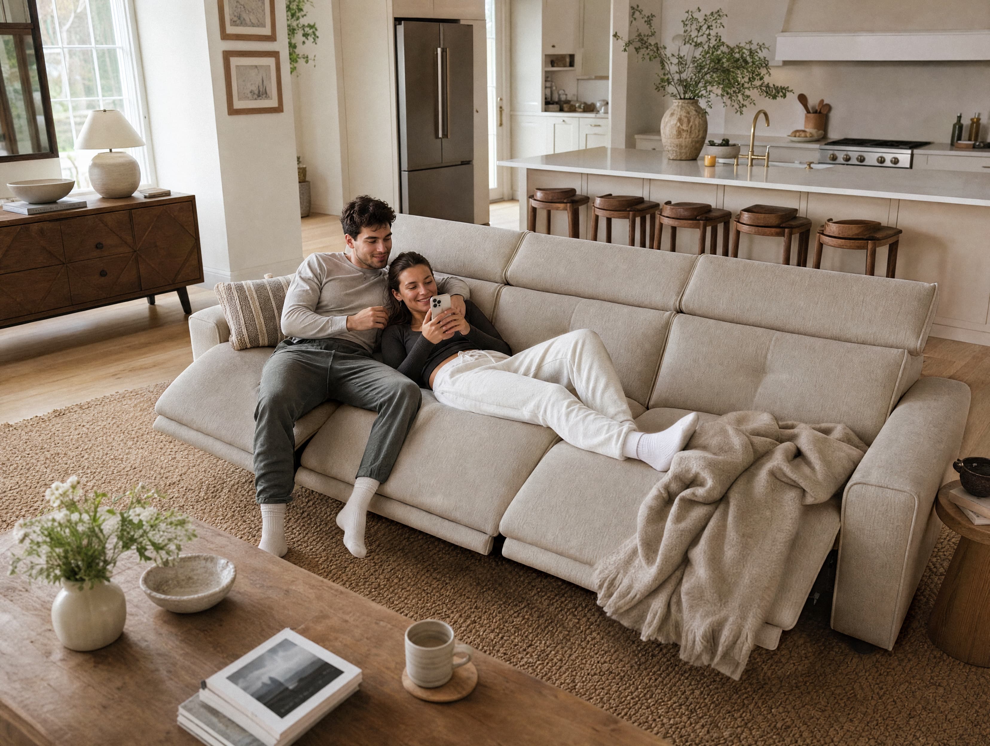 FLOAT 3-Seat Power Reclining Modular Couch