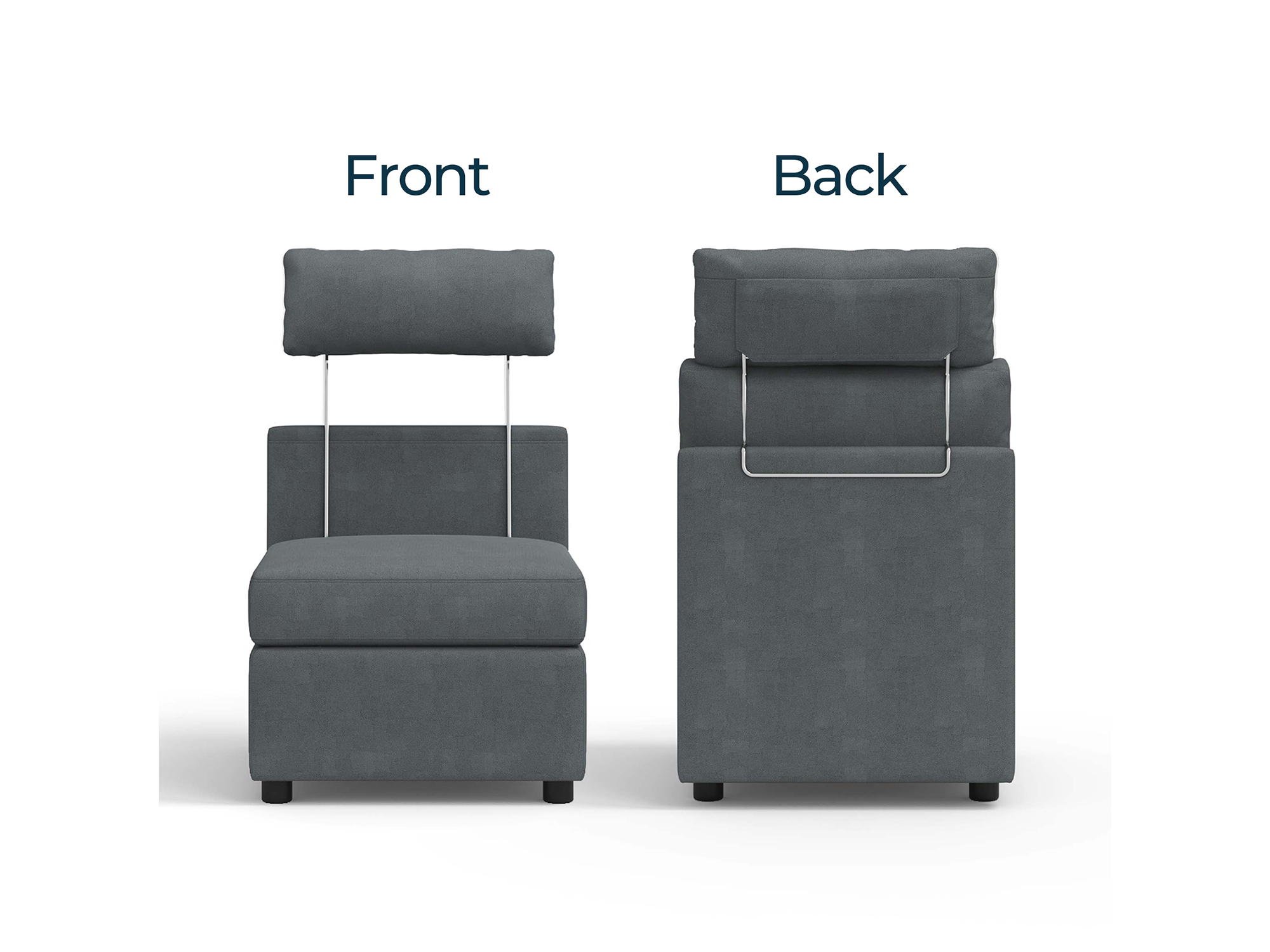 RUBIK I Backrest & Headrest & Seat & Ottoman & Armrest & Back Cushion - LINSY HOME