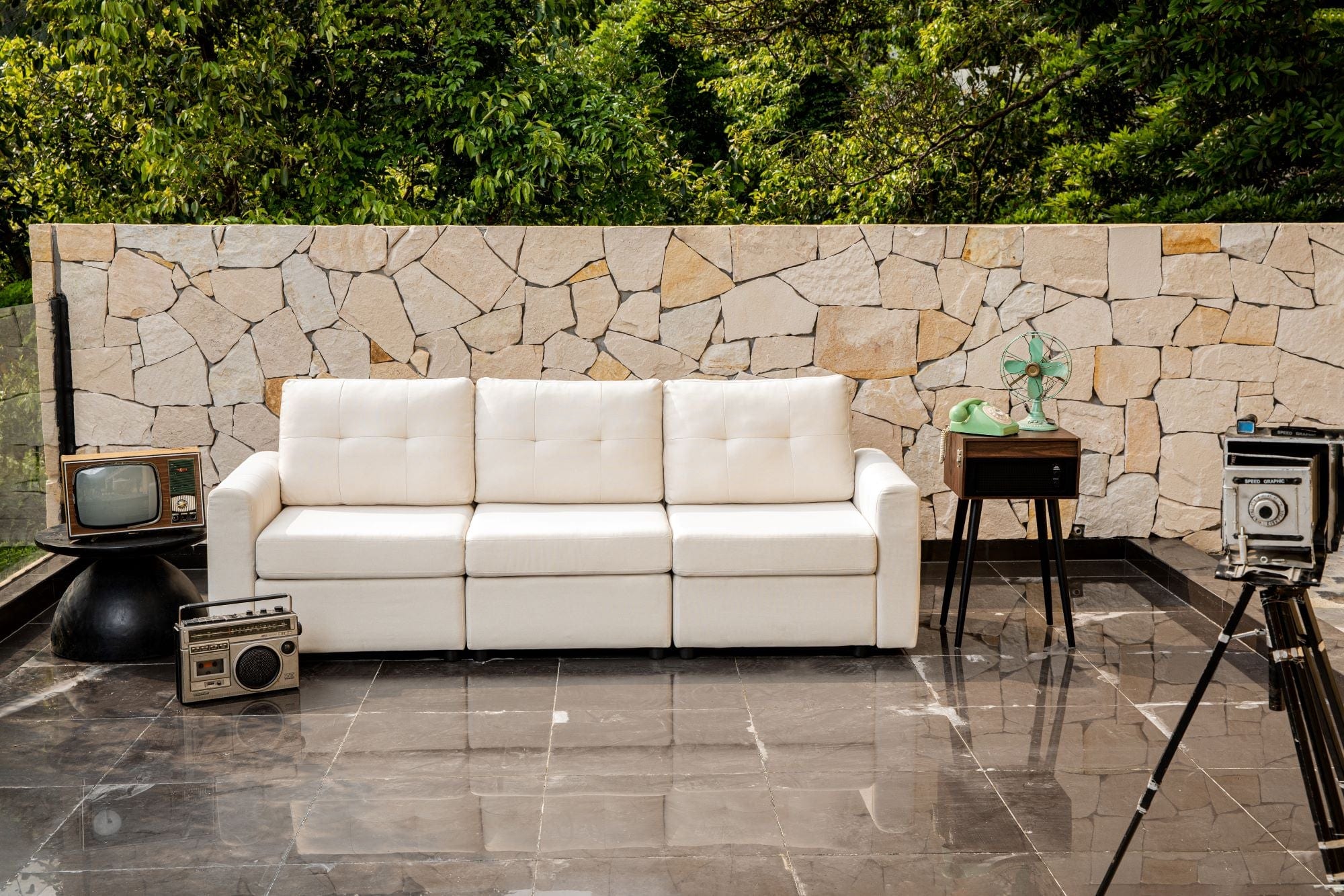 RUBIK III 3 Seats Sofa - LINSY HOME