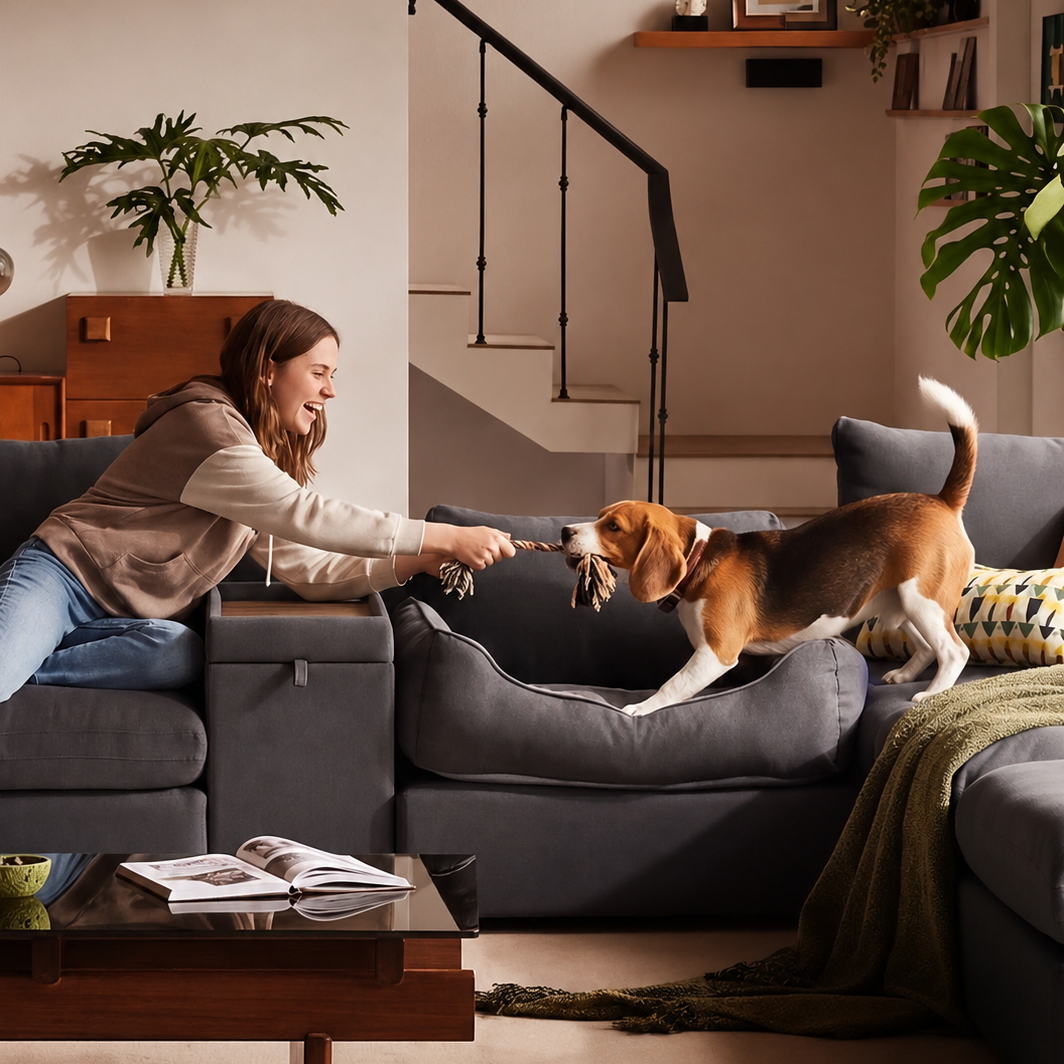 How to Get Dog Hair Out of a Couch—and Keep It Off