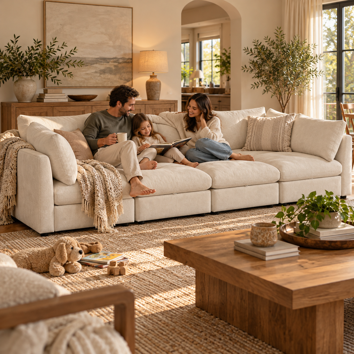 Cloud-Like Comfort or Structured Support? Choosing Your LINSY HOME RUBIK Couch