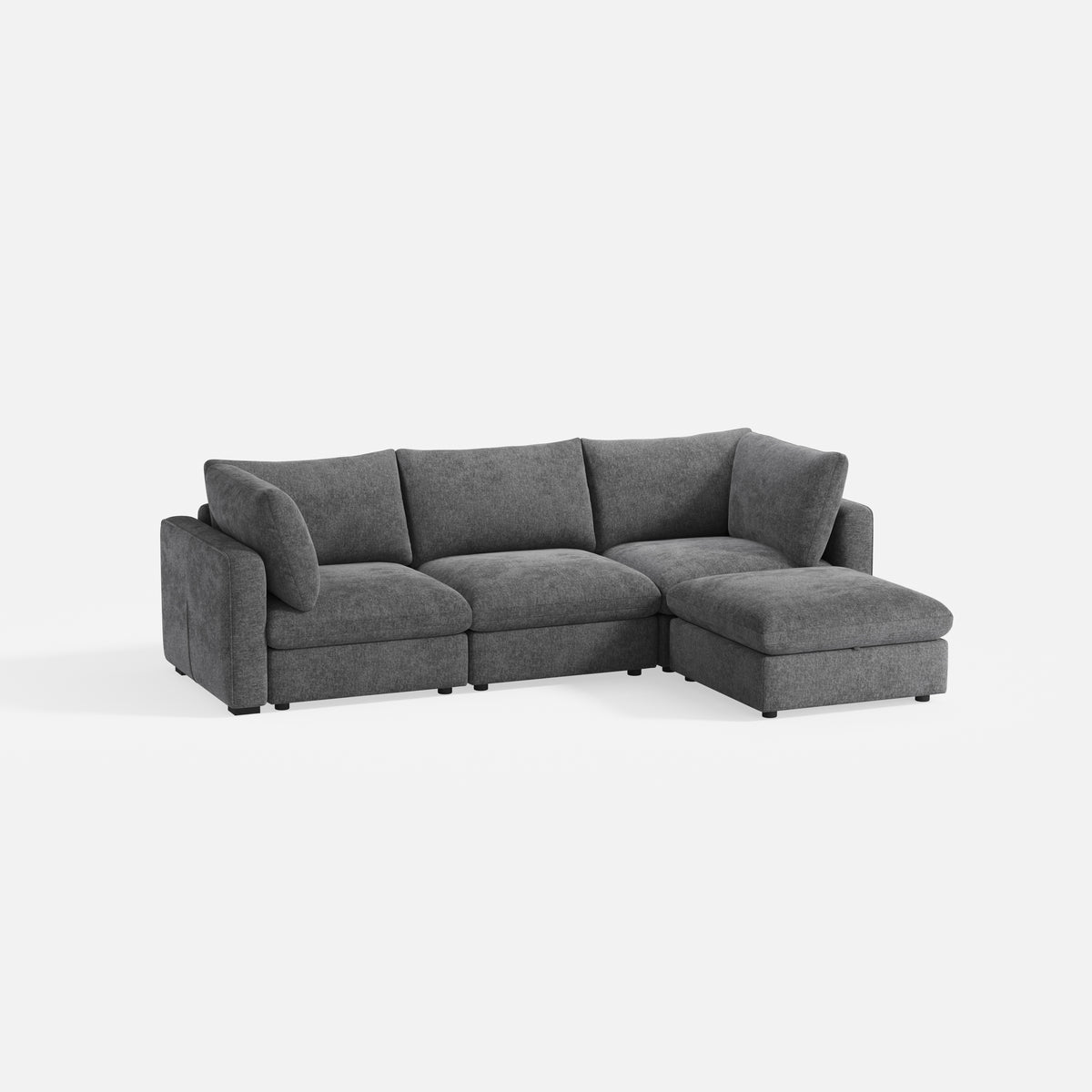 RUBIK V 3 Seats with Ottoman